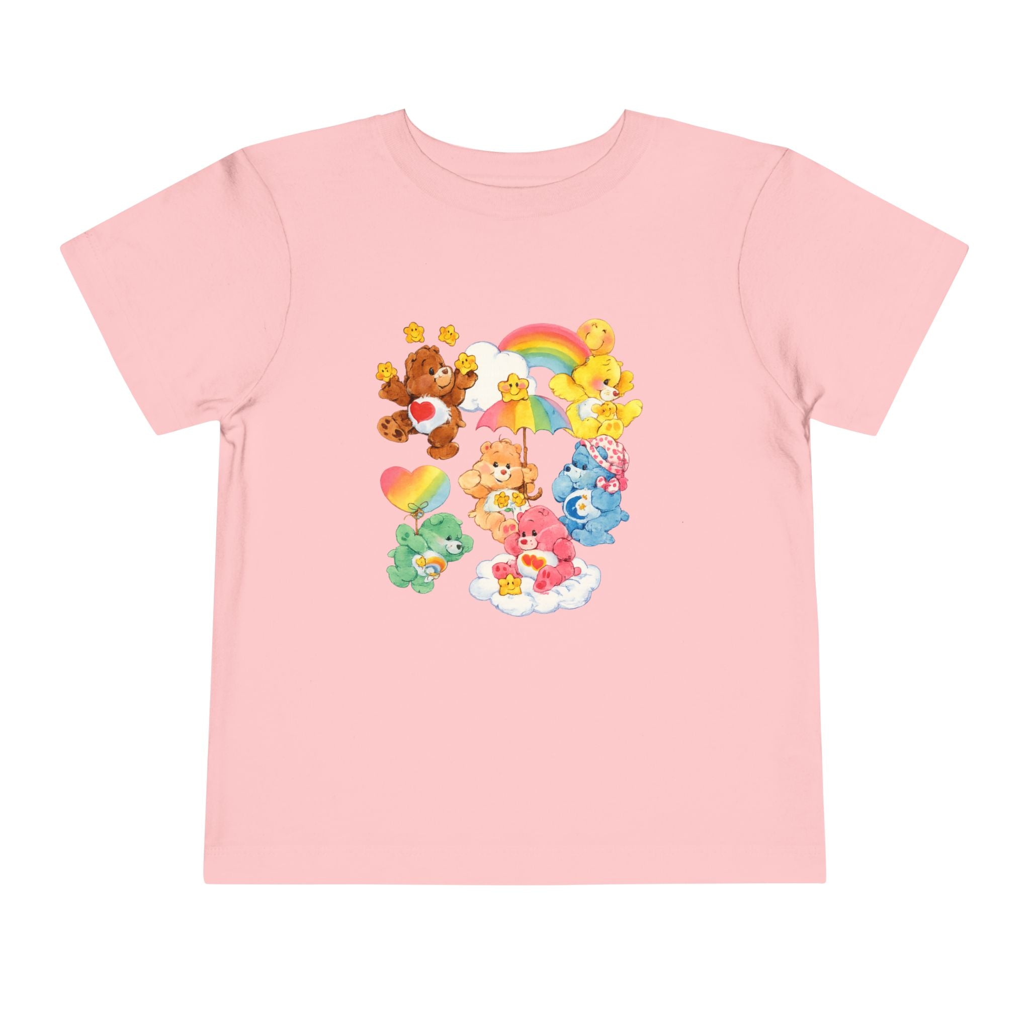 Bears Toddler Tee — Colorful Rainbow Character Graphic Shirt
