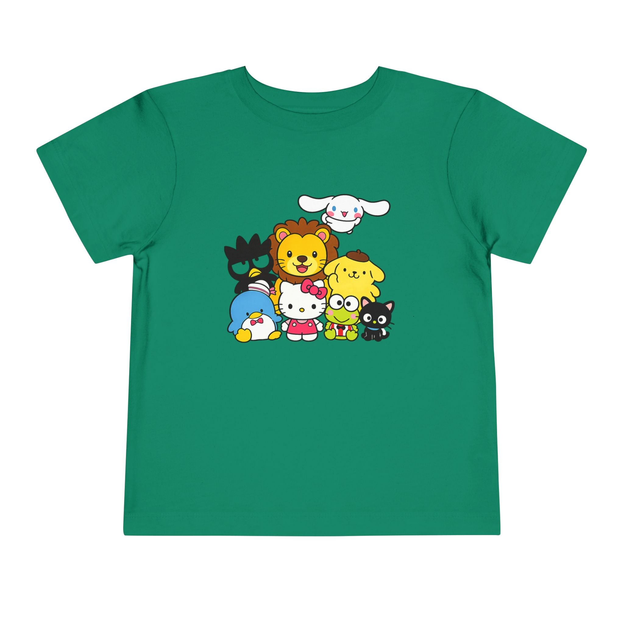Cartoon Animal Group Toddler Tee