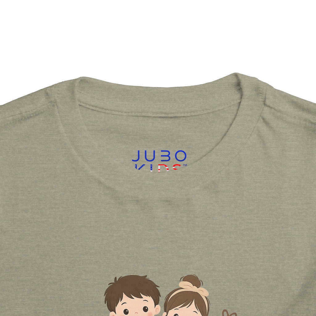 JOBO Kids Toddler Tee — Cute Cartoon Kids Graphic Shirt