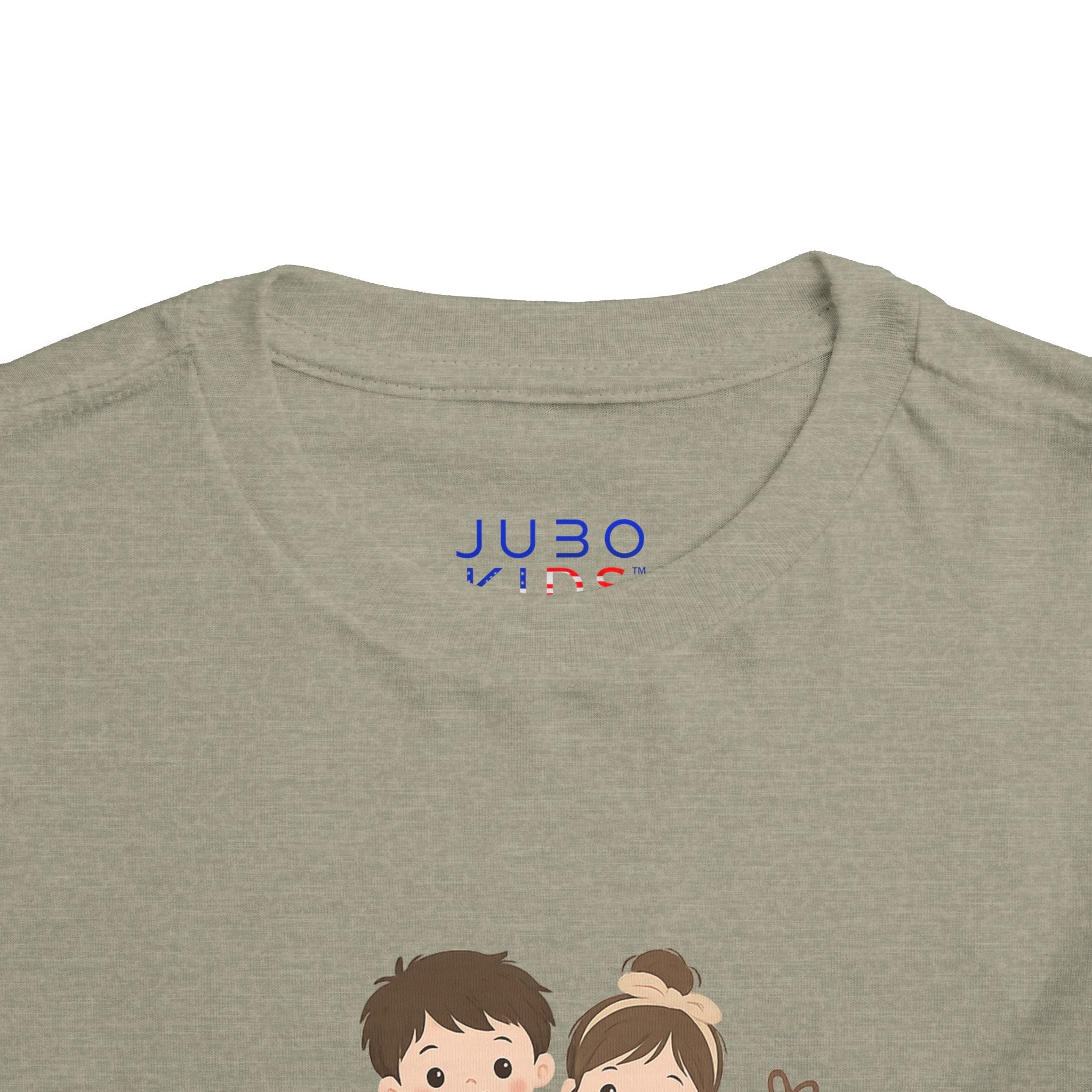 JOBO Kids Toddler Tee — Cute Cartoon Kids Graphic Shirt