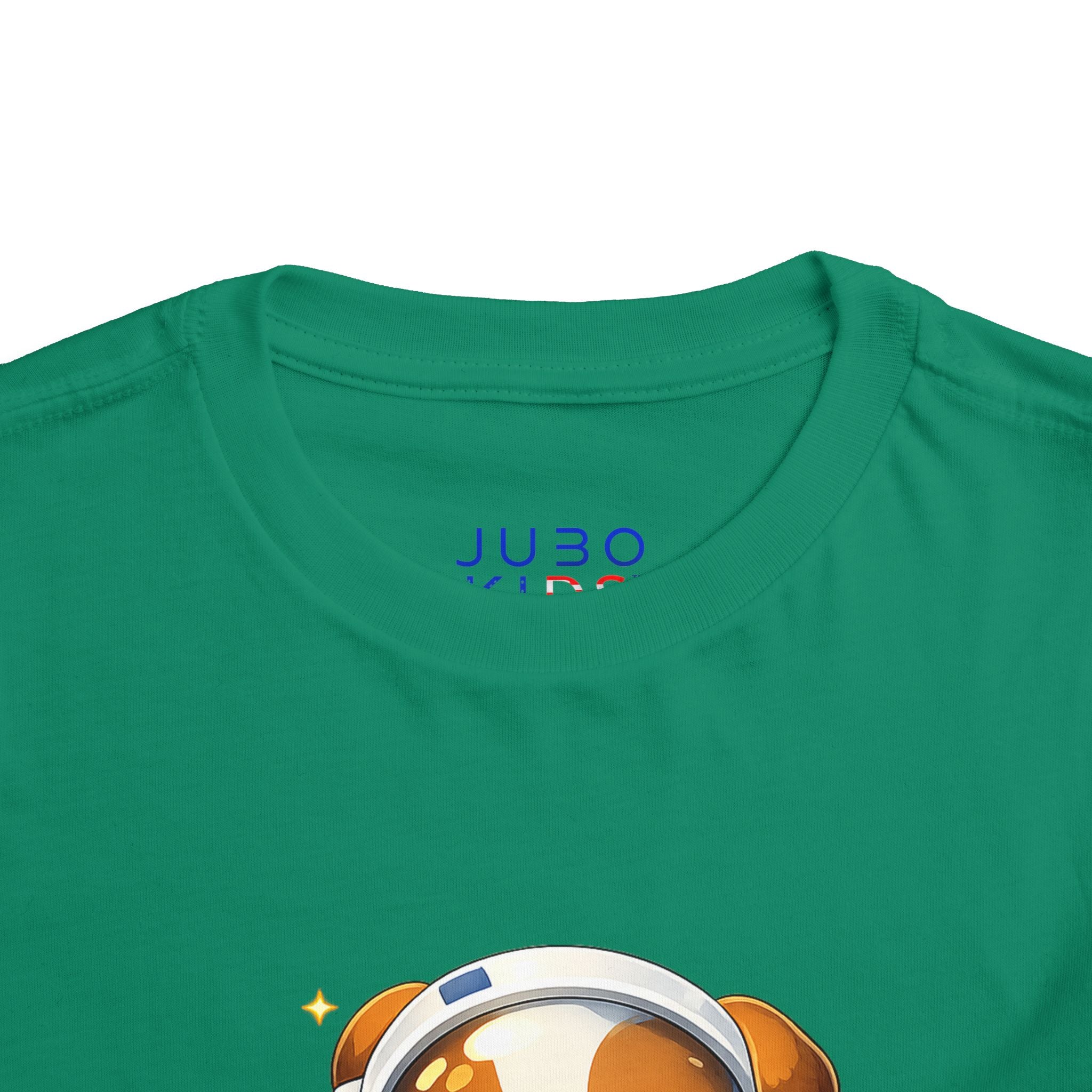 Toddler Astronaut Puppy Tee — Cute Space Dog Short Sleeve Shirt