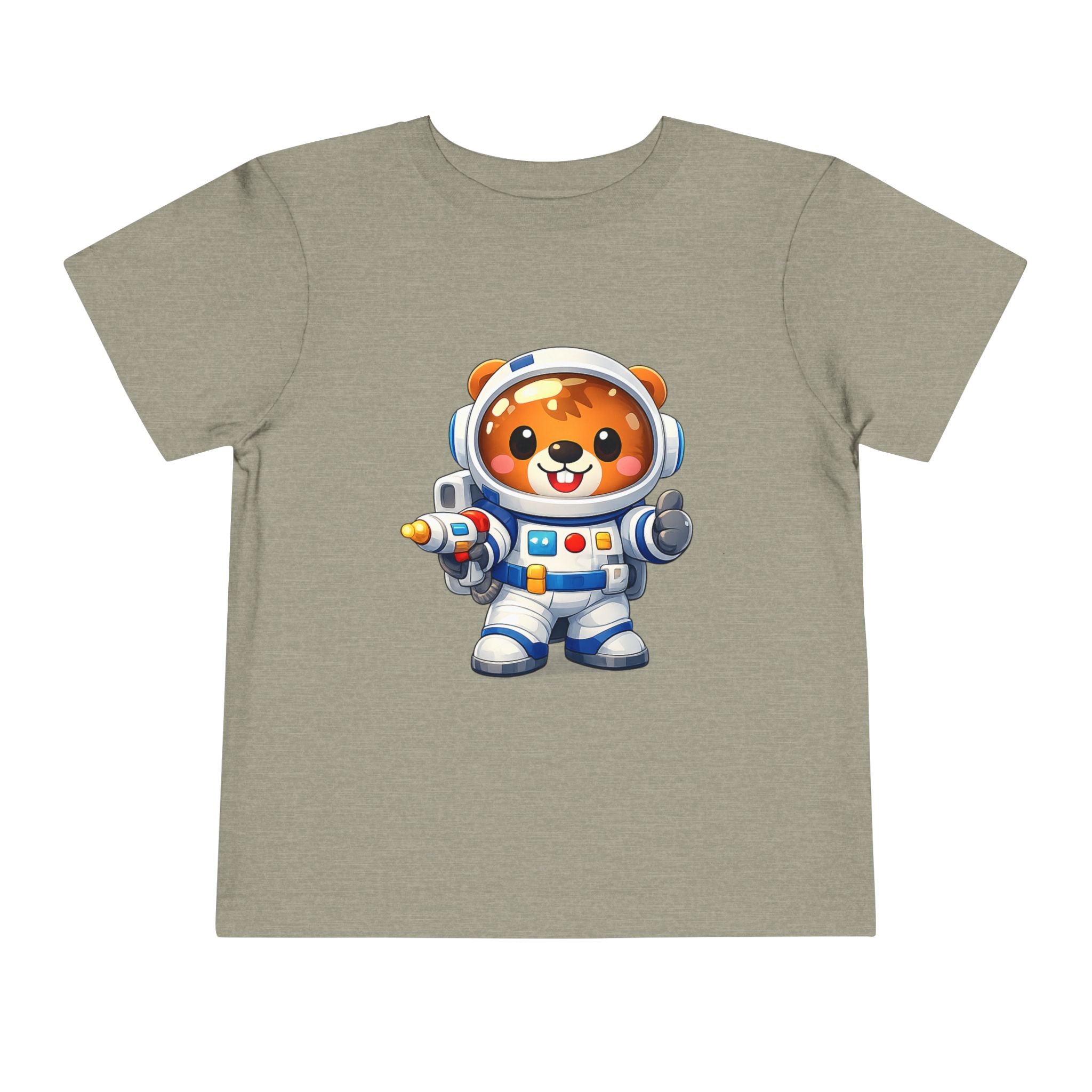 Toddler Astronaut Bear Tee — Cute Space Explorer Kids Shirt