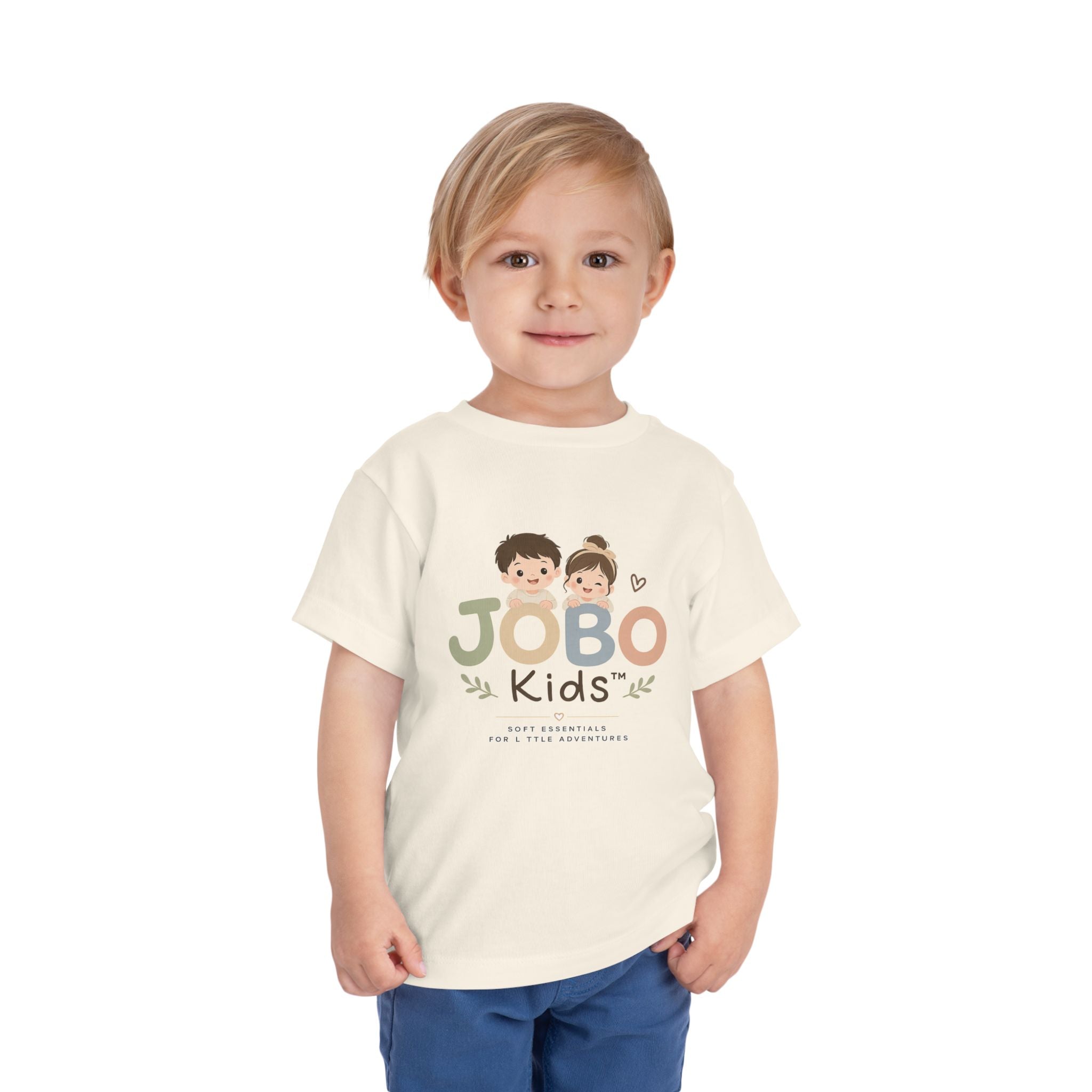 JOBO Kids Toddler Tee — Cute Cartoon Kids Graphic Shirt