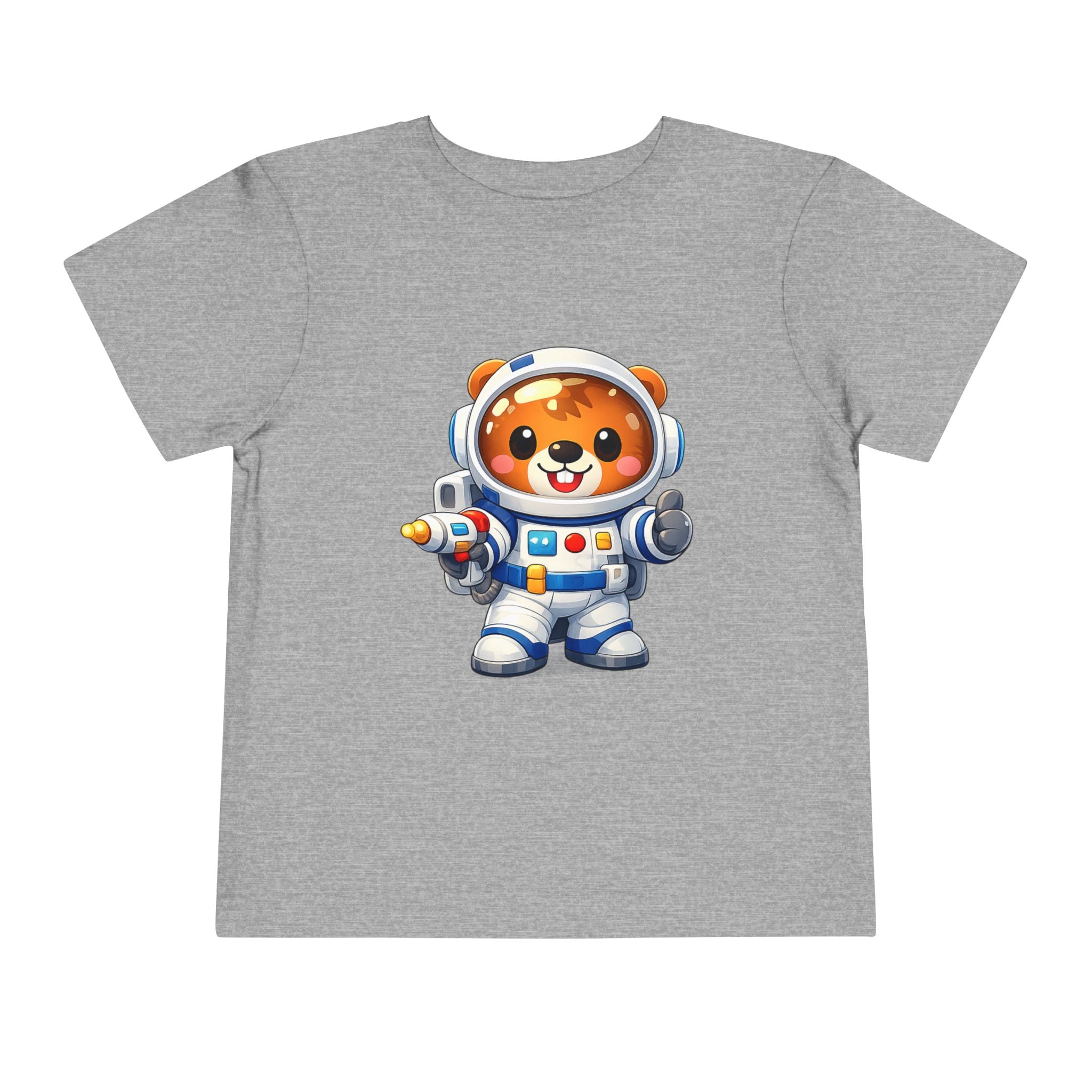 Toddler Astronaut Bear Tee — Cute Space Explorer Kids Shirt