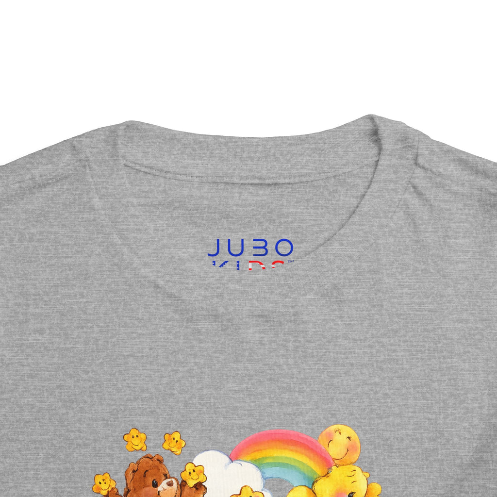 Bears Toddler Tee — Colorful Rainbow Character Graphic Shirt