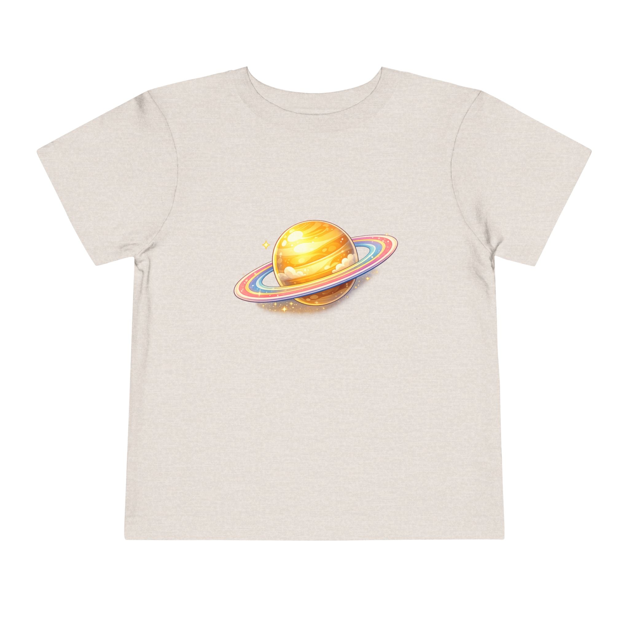 Toddler Tee - Cute Saturn Planet Graphic