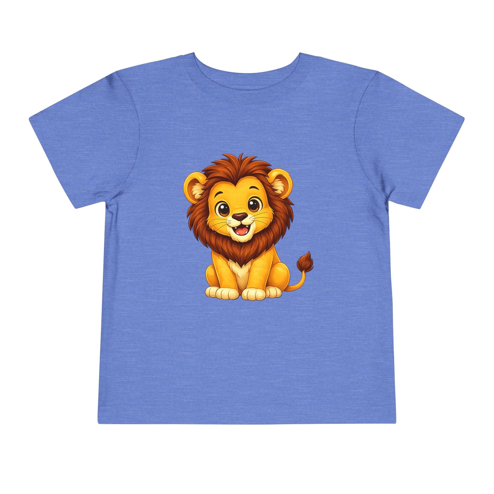 Baby Lion Toddler Tee — Adorable Safari Animal Short Sleeve Shirt
