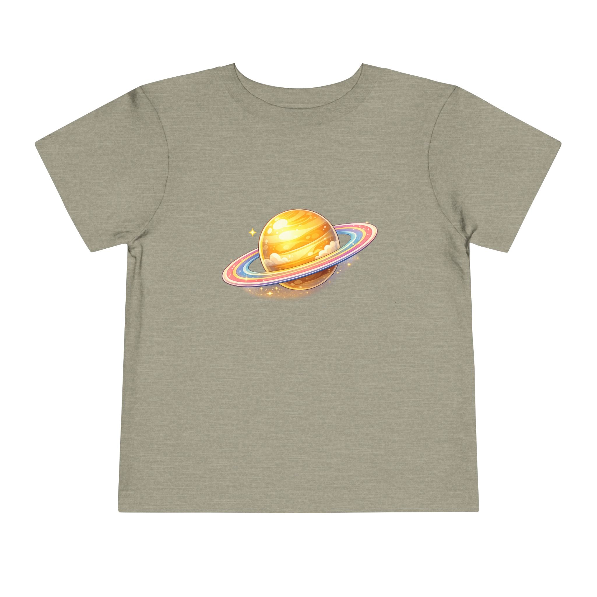 Toddler Tee - Cute Saturn Planet Graphic