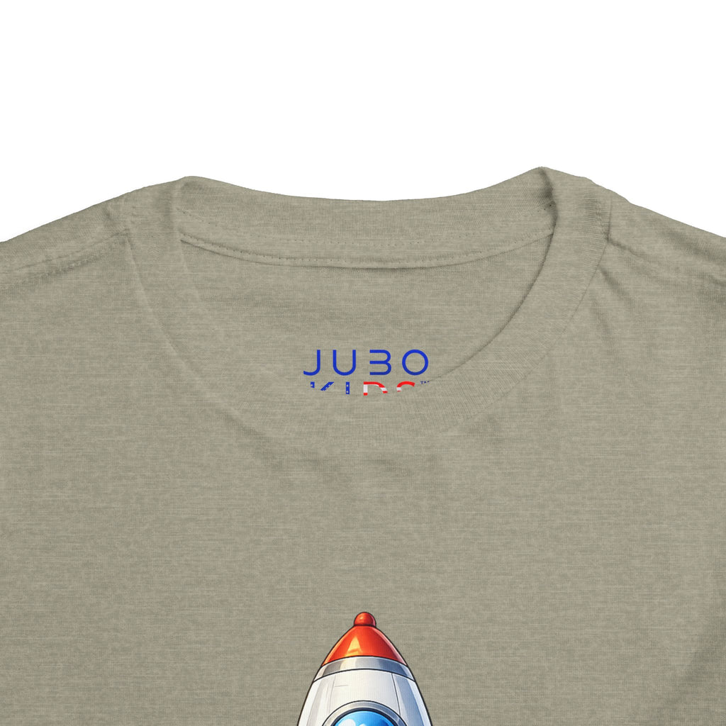 Toddler Rocket Tee - Cute Space Rocket Graphic Shirt for Kids