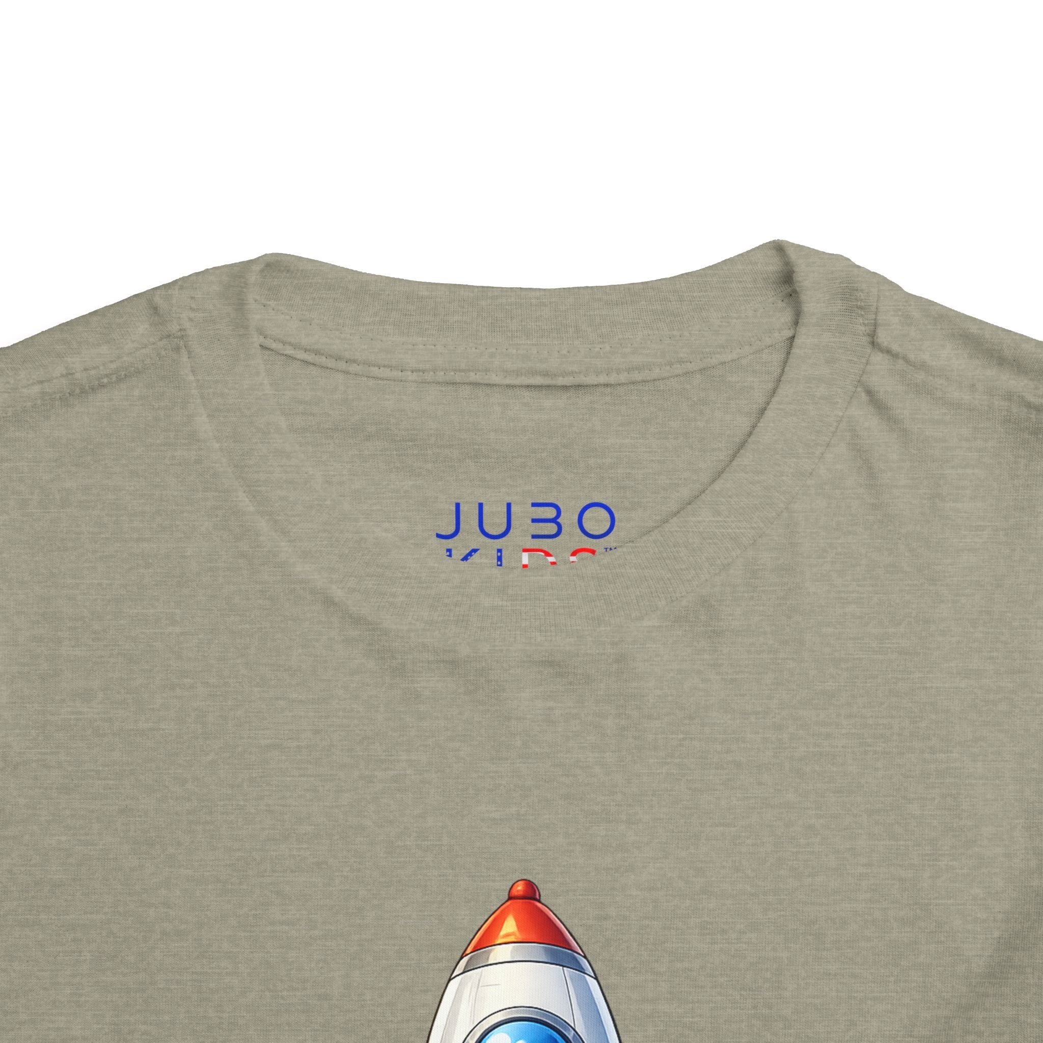 Toddler Rocket Tee - Cute Space Rocket Graphic Shirt for Kids