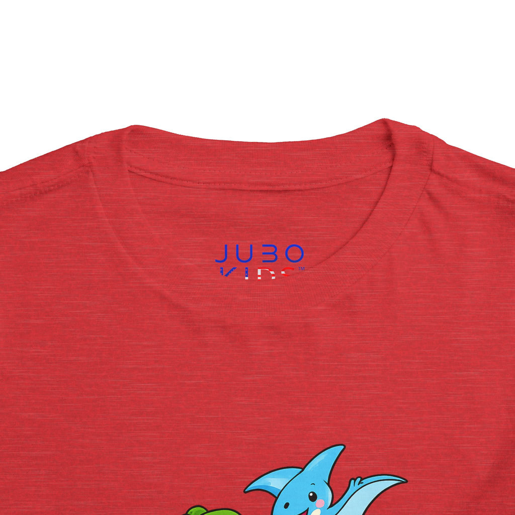 Colorful Dinosaur Toddler Tee — Playful Dino Graphic Shirt for Kids