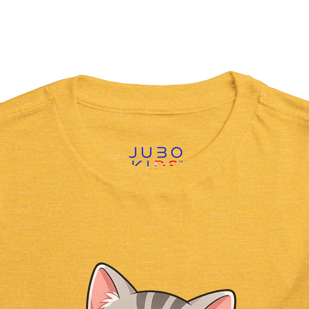 Kitten Toddler Tee — Adorable Cat Graphic Shirt for Kids