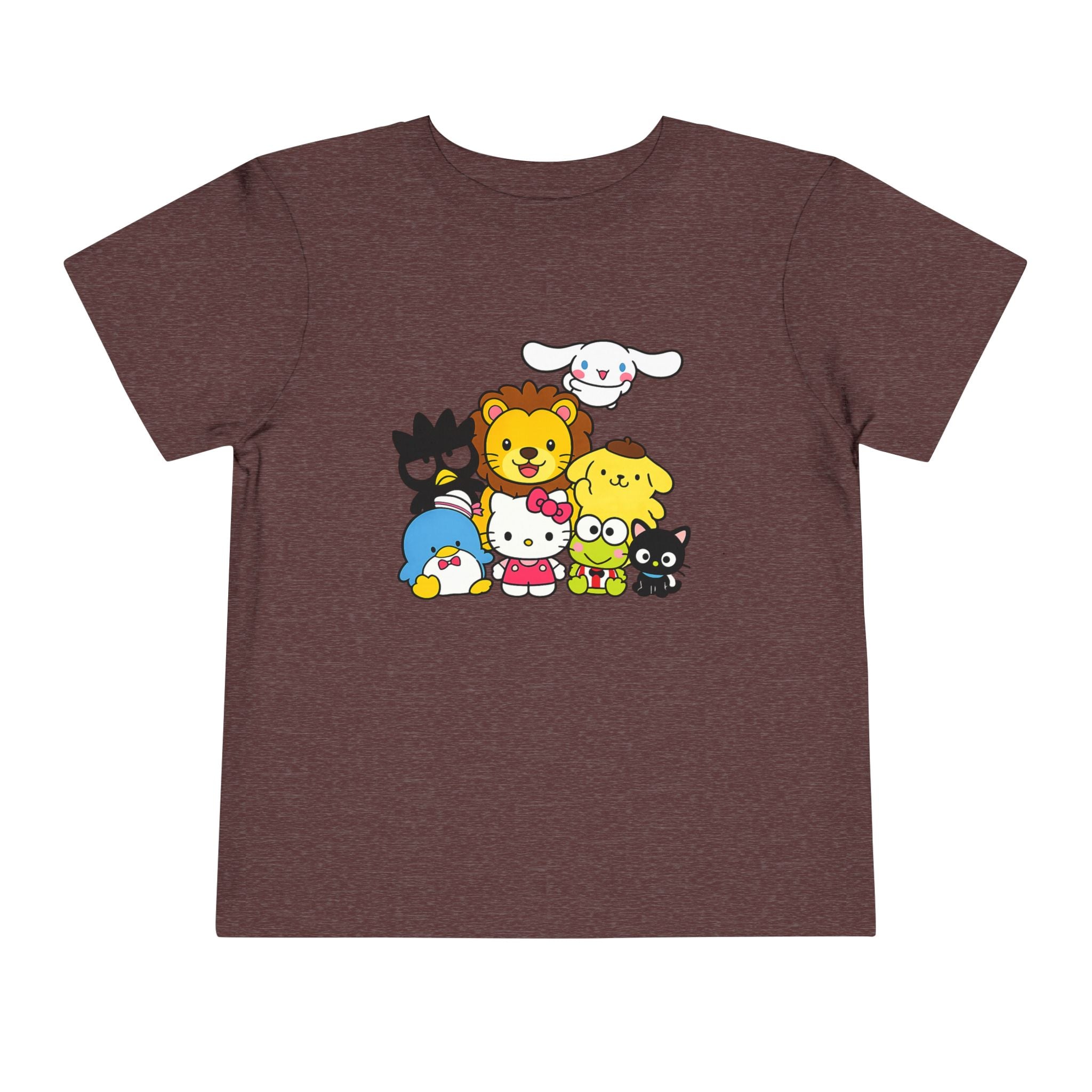 Cartoon Animal Group Toddler Tee