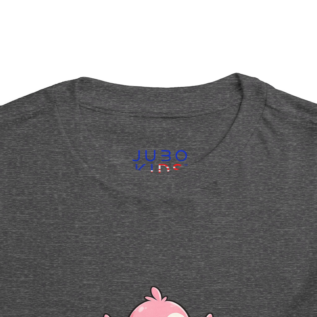 Toddler Tee — Cute Rainbow Baby Birds Graphic Shirt