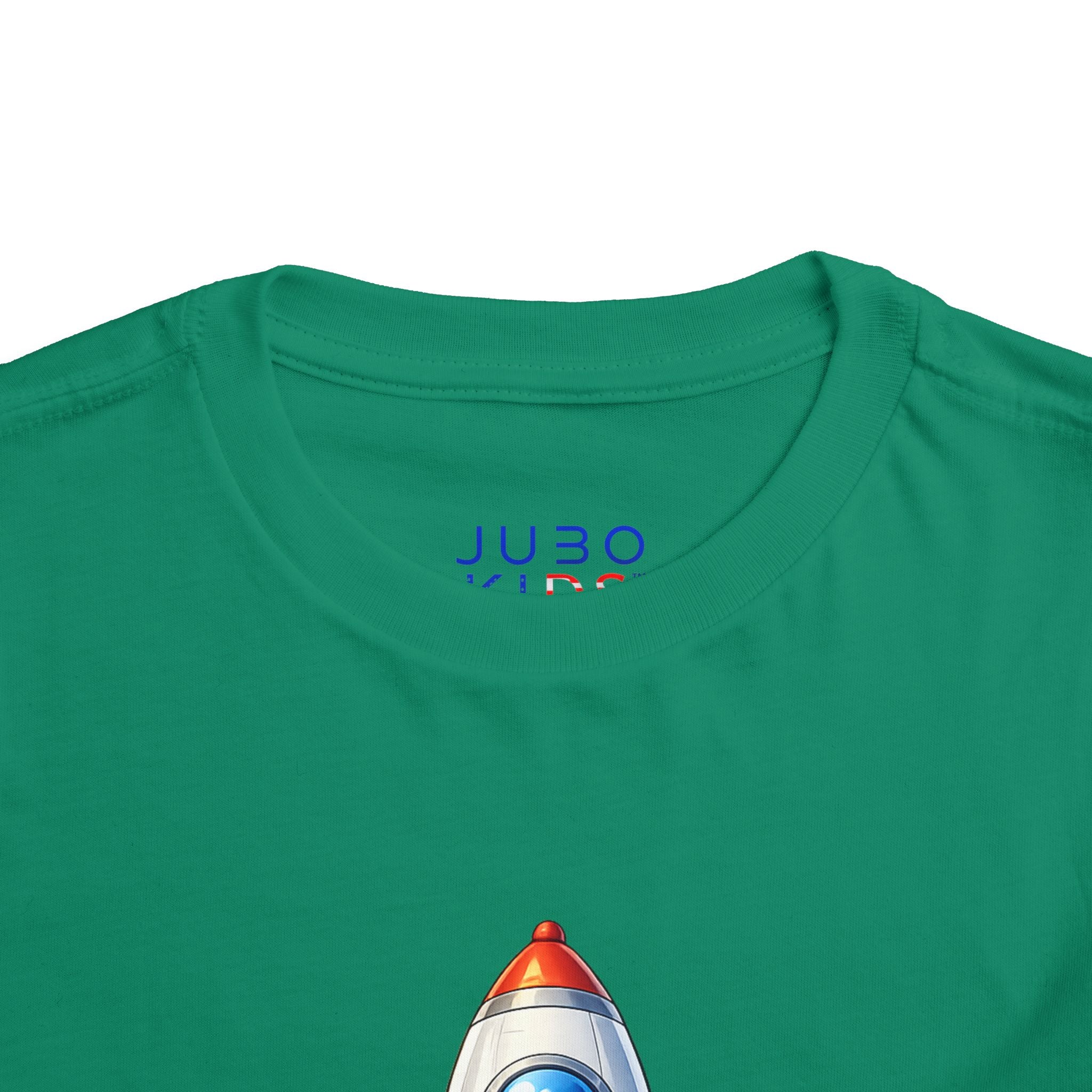Toddler Rocket Tee - Cute Space Rocket Graphic Shirt for Kids