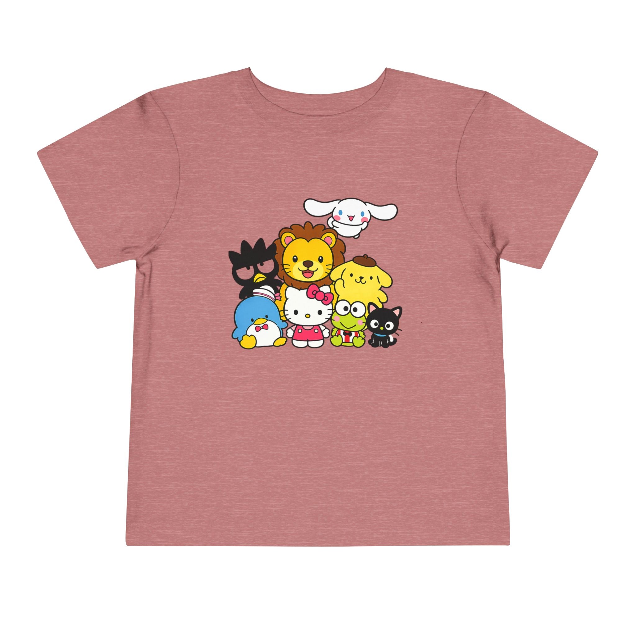 Cartoon Animal Group Toddler Tee