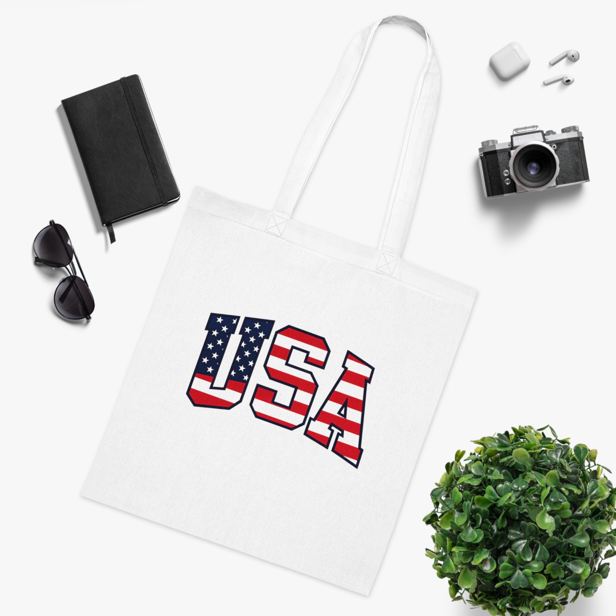 USA Cotton Bag – Patriotic American Flag