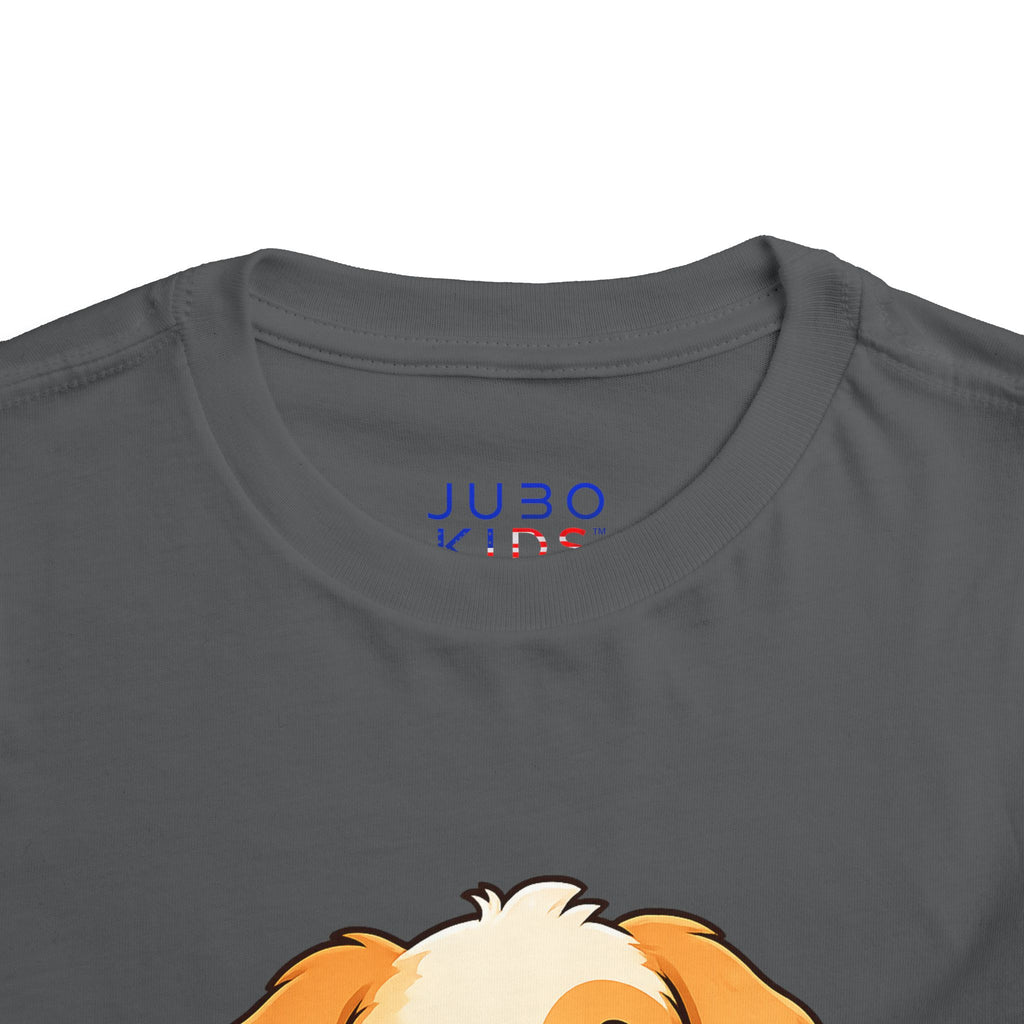 Puppy Toddler Tee – Adorable Cartoon Dog Graphic Shirt for Kids