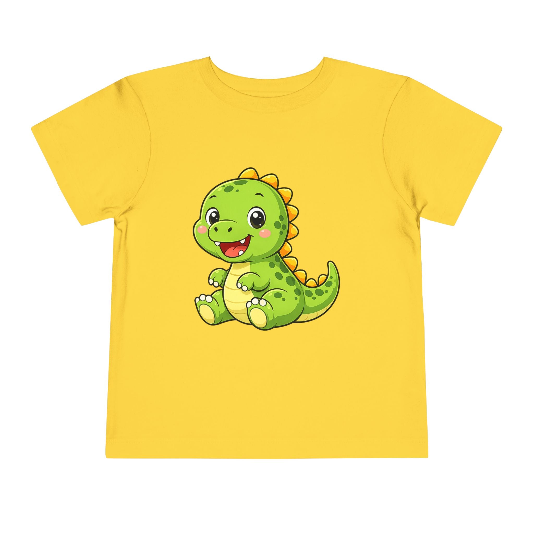 Baby Dinosaur Toddler Tee — Adorable Green Dino Graphic Shirt for Kids