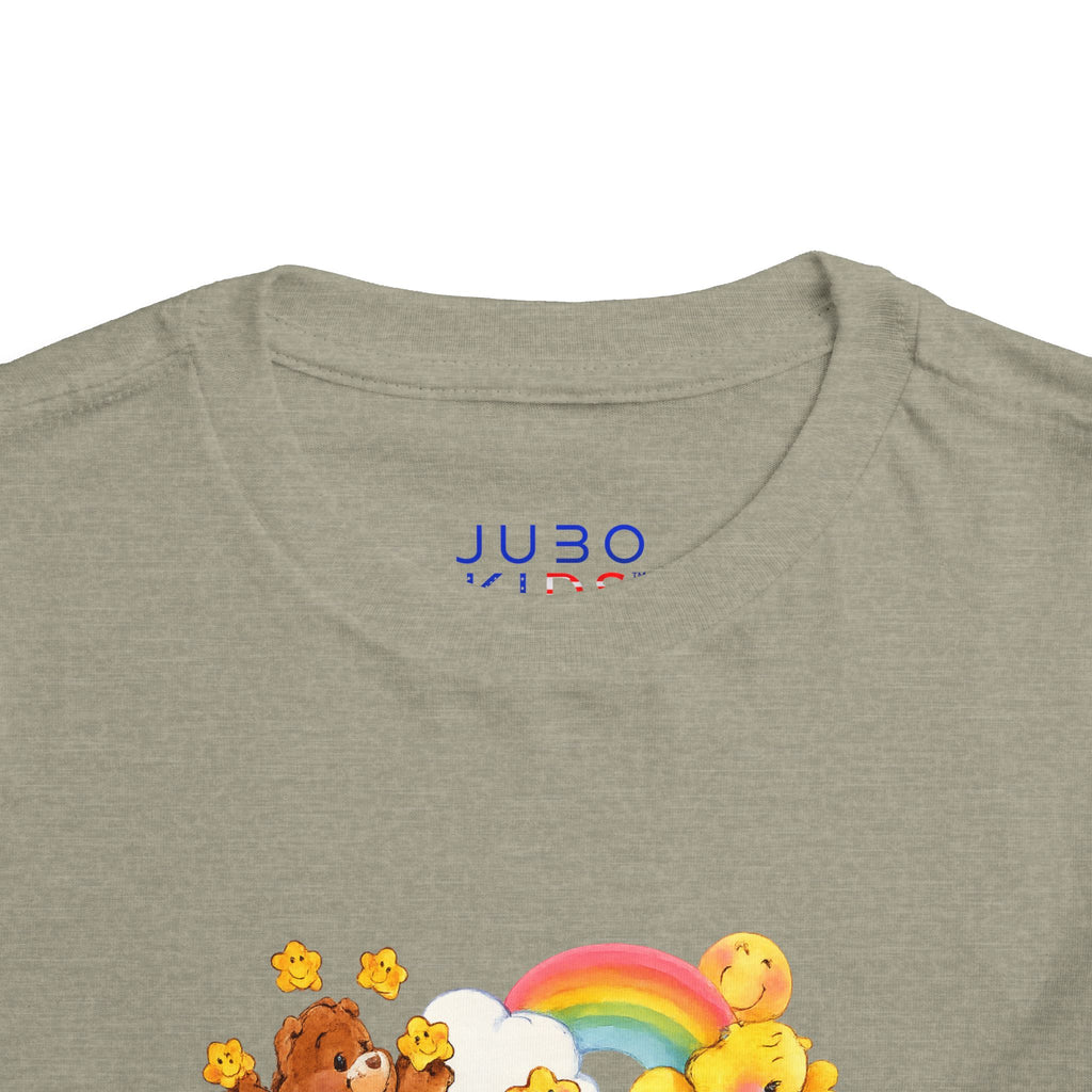 Bears Toddler Tee — Colorful Rainbow Character Graphic Shirt