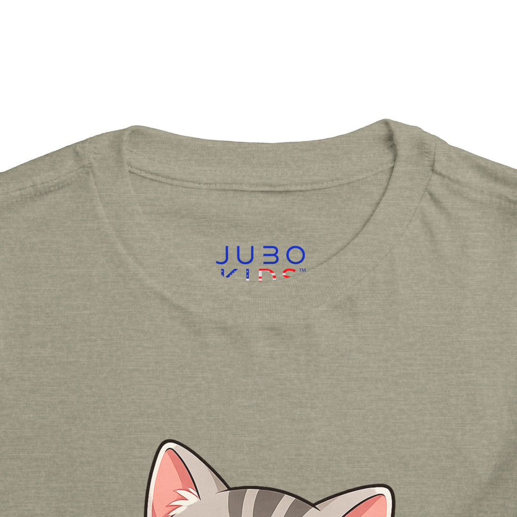 Kitten Toddler Tee — Adorable Cat Graphic Shirt for Kids
