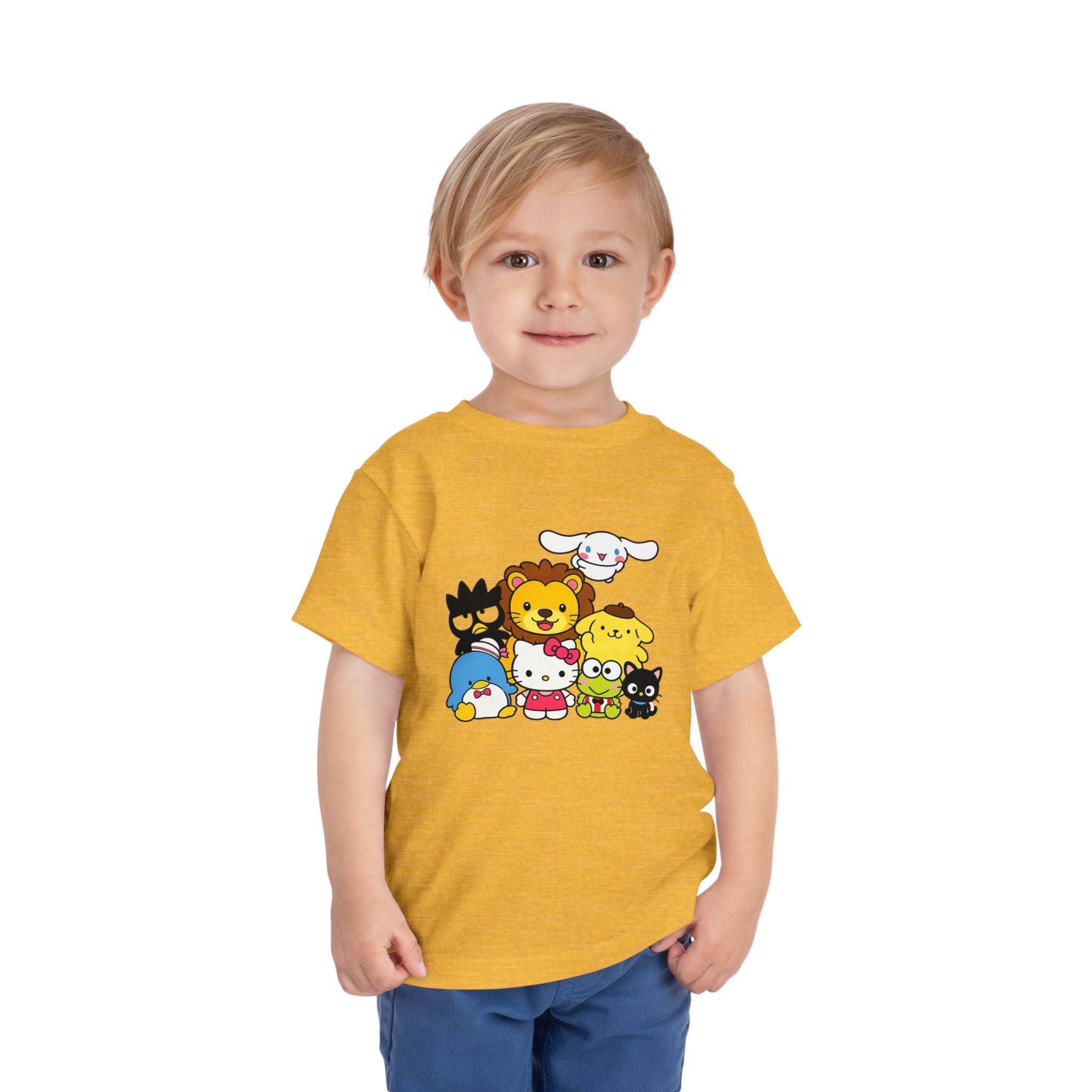 Cartoon Animal Group Toddler Tee