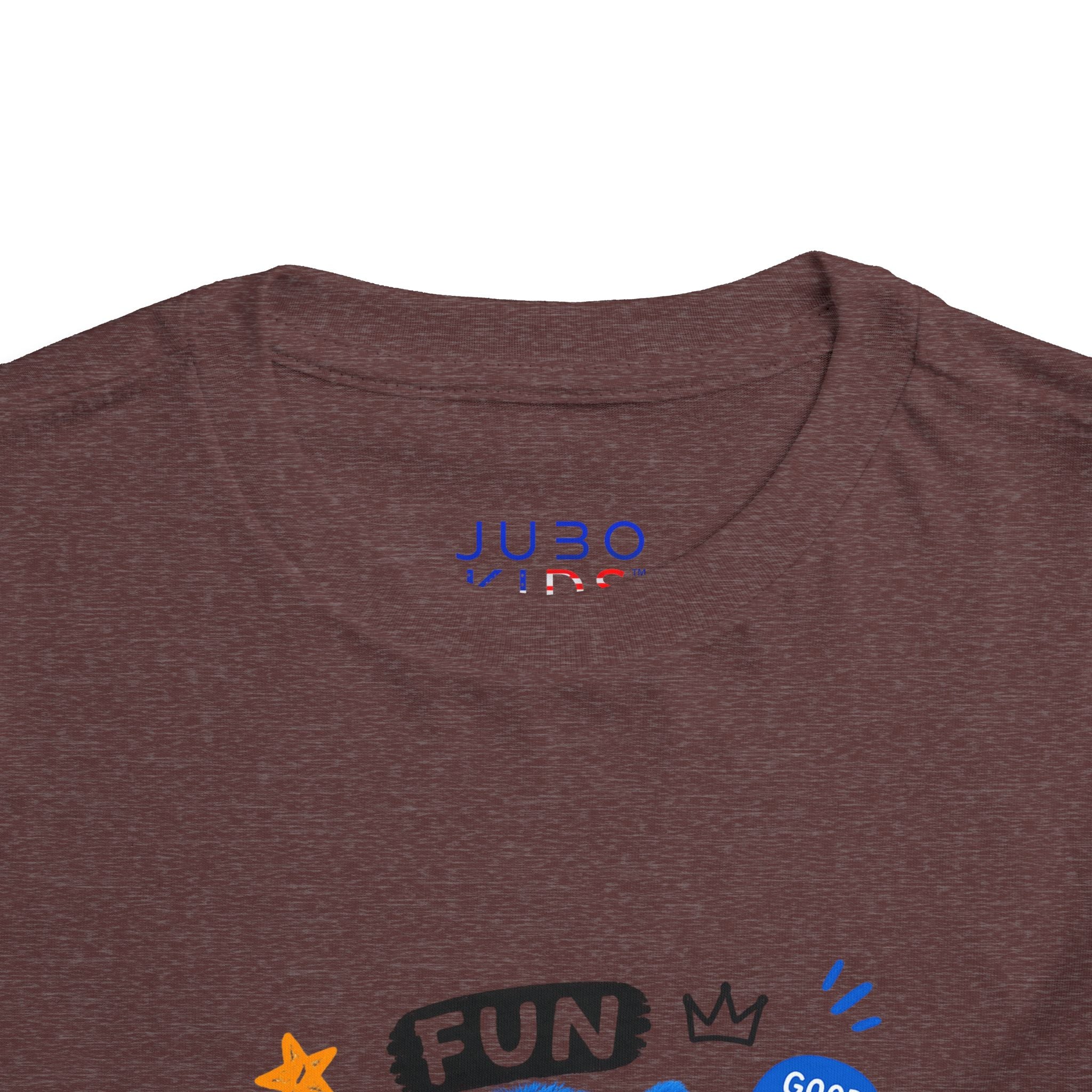 Fun Blue Monster Toddler Tee — "Be You Be Jobo" Graphic Shirt