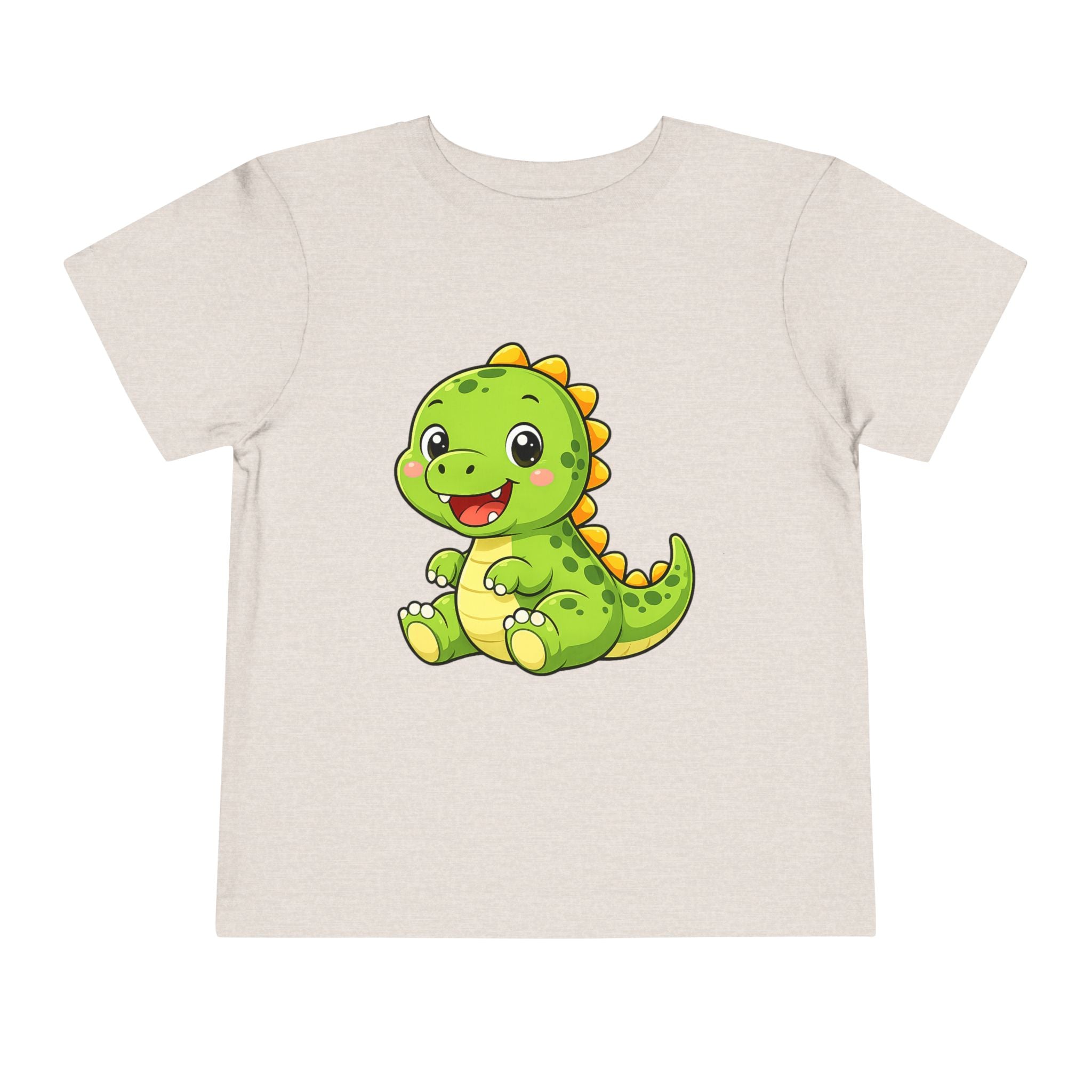 Baby Dinosaur Toddler Tee — Adorable Green Dino Graphic Shirt for Kids