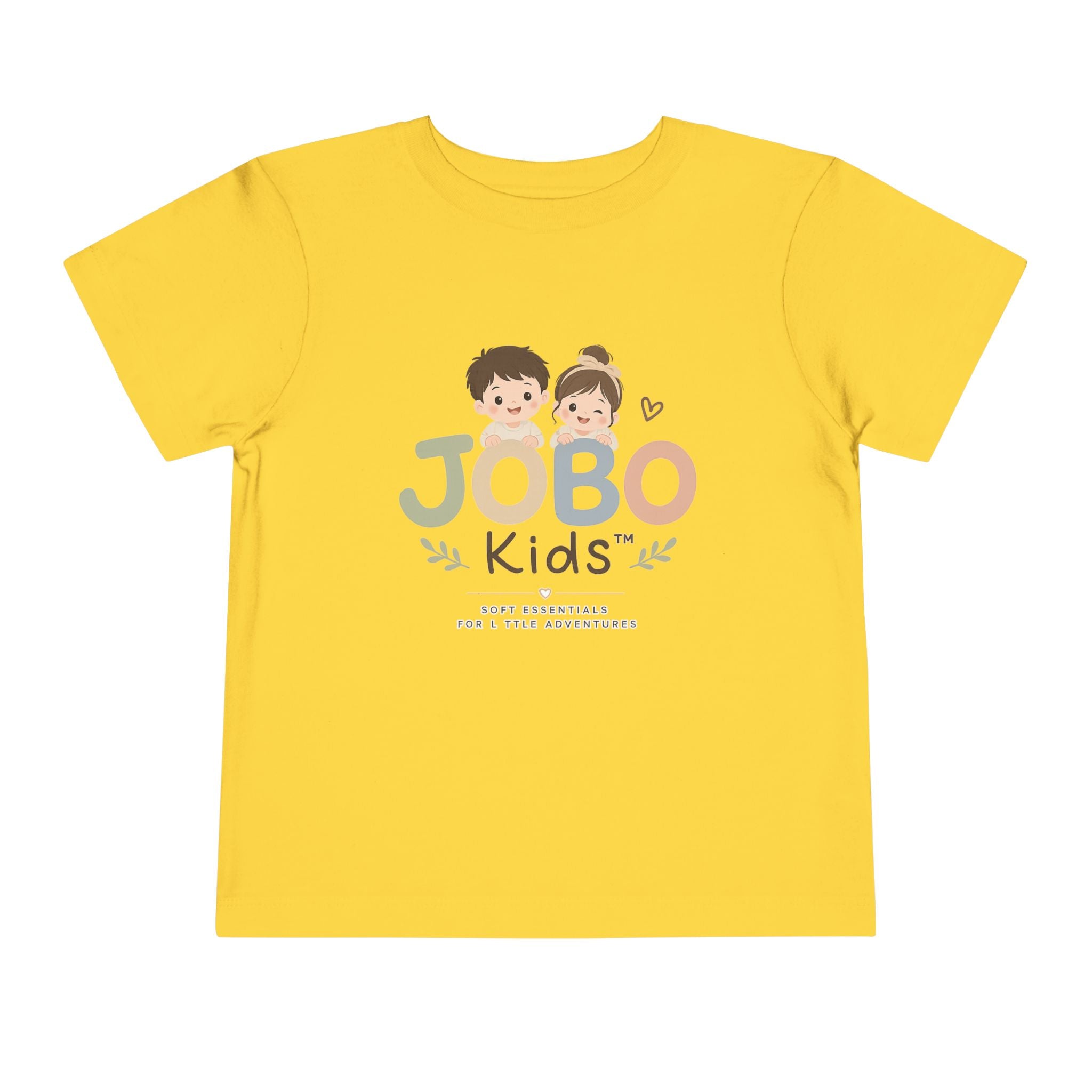 JOBO Kids Toddler Tee — Cute Cartoon Kids Graphic Shirt