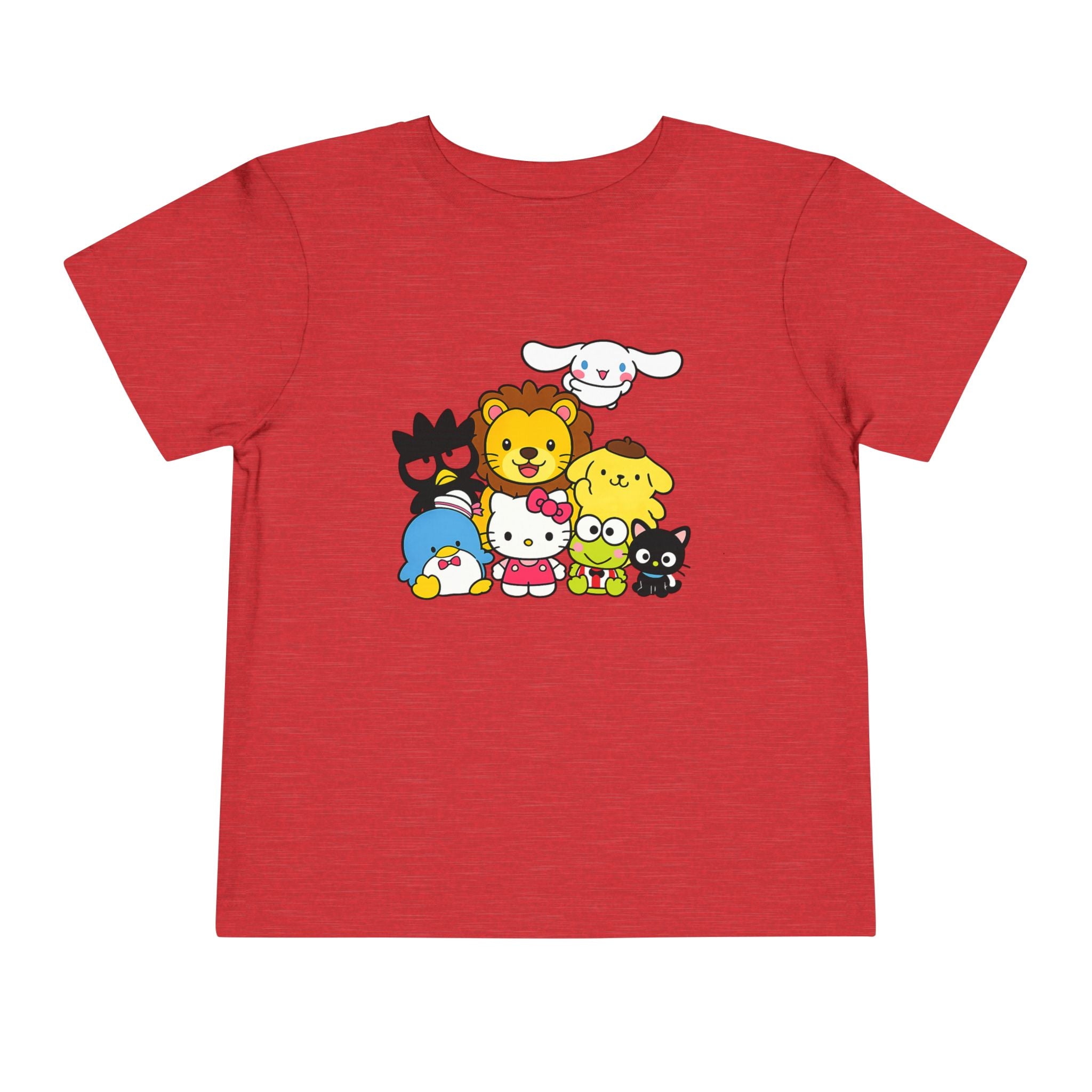 Cartoon Animal Group Toddler Tee