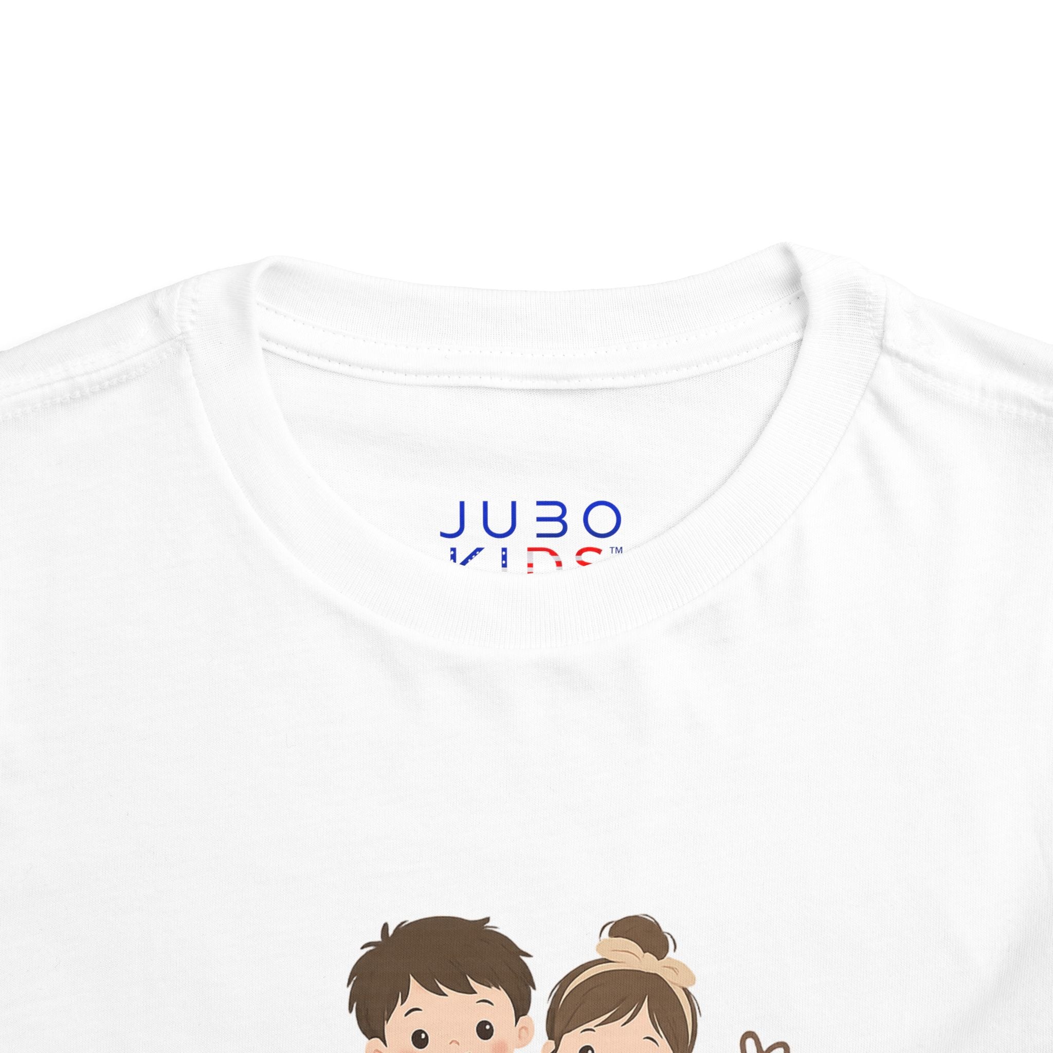 JOBO Kids Toddler Tee — Cute Cartoon Kids Graphic Shirt