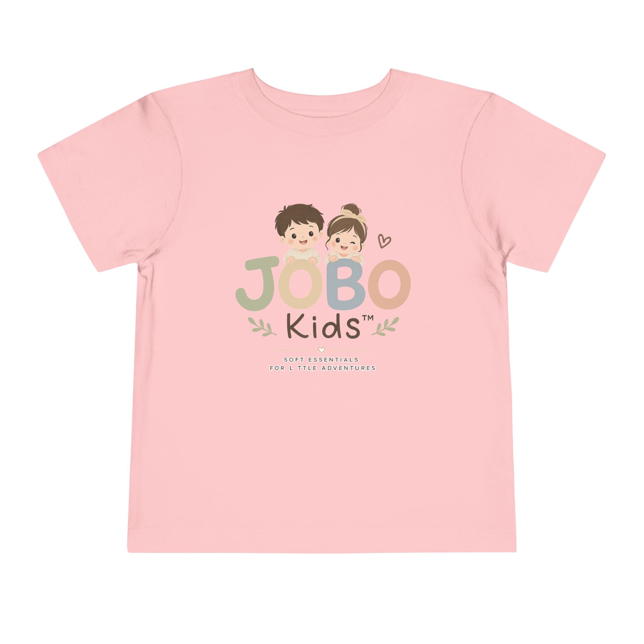 JOBO Kids Toddler Tee — Cute Cartoon Kids Graphic Shirt