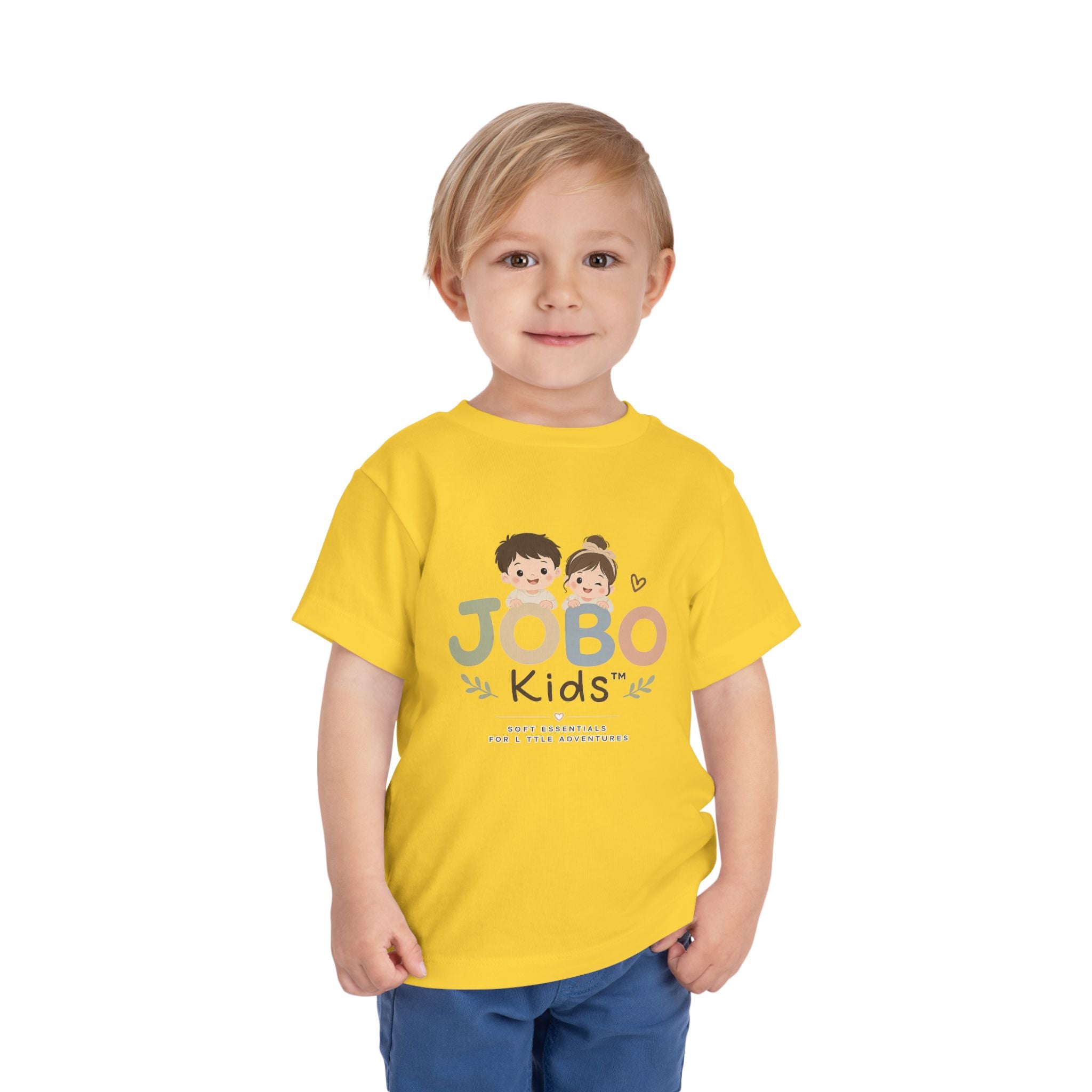 JOBO Kids Toddler Tee — Cute Cartoon Kids Graphic Shirt