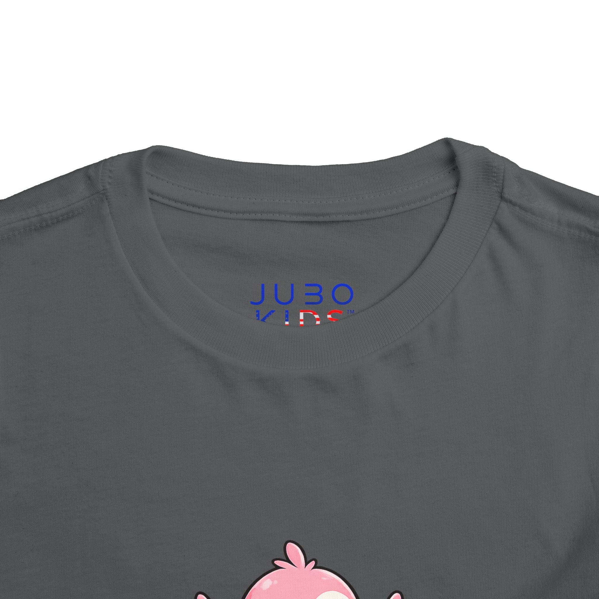 Toddler Tee — Cute Rainbow Baby Birds Graphic Shirt