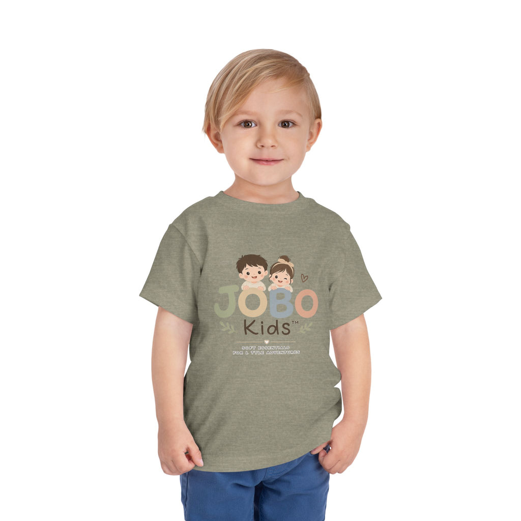 JOBO Kids Toddler Tee — Cute Cartoon Kids Graphic Shirt