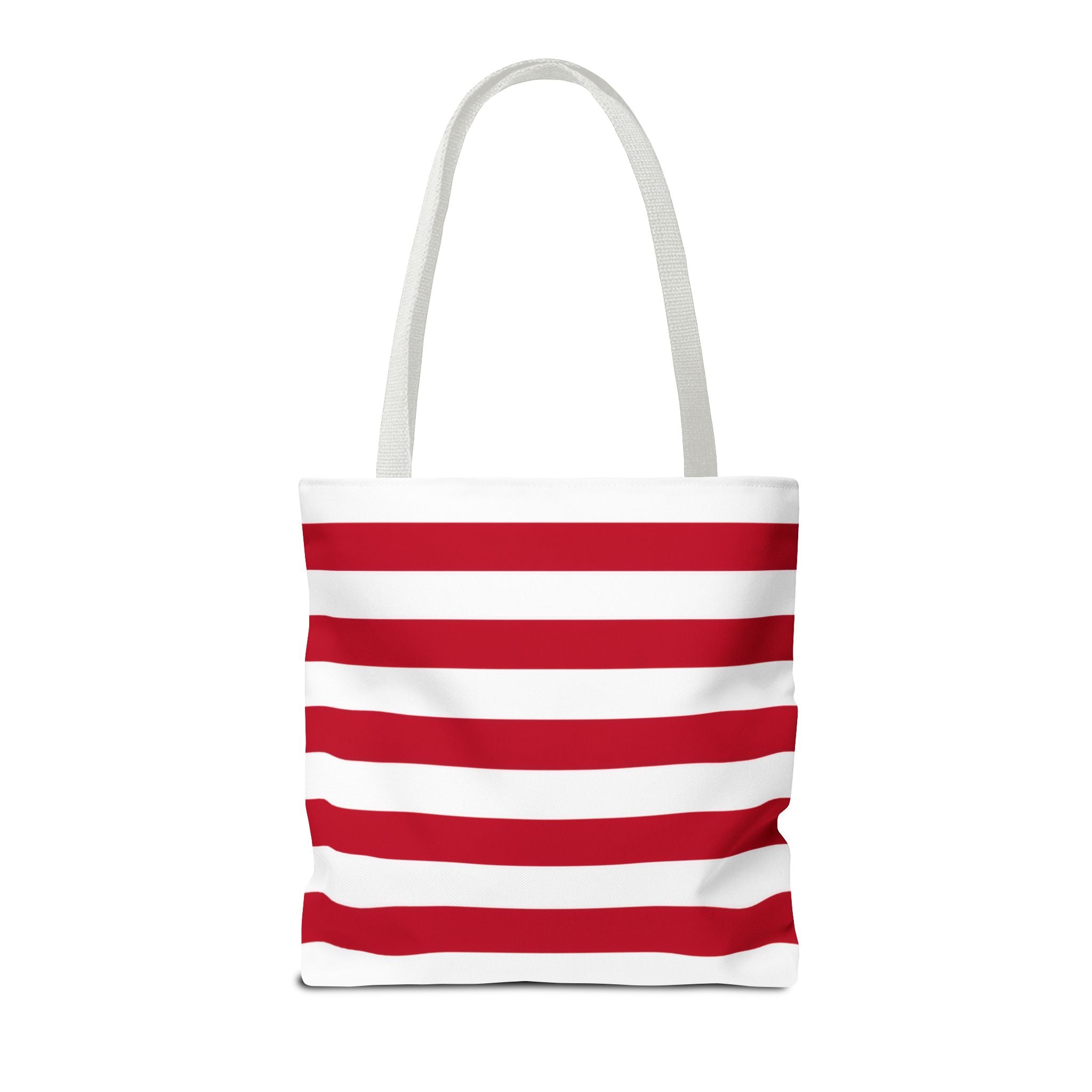 Stars & Stripes Canvas Tote Bag | American Flag Tote | Patriotic Cotton Shopping Bag | Reusable Beach Tote | USA Gift