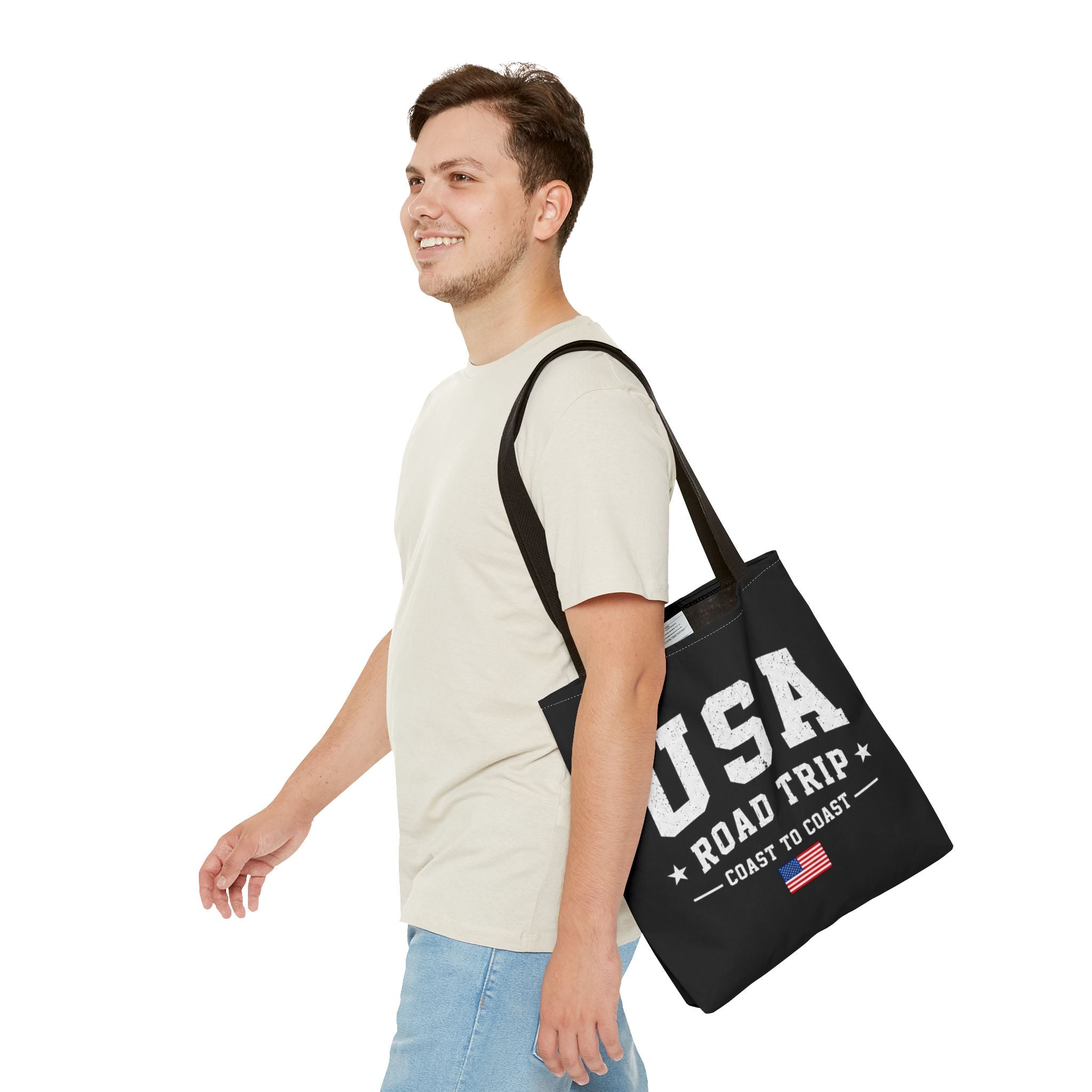 Classic USA Canvas Tote Bag