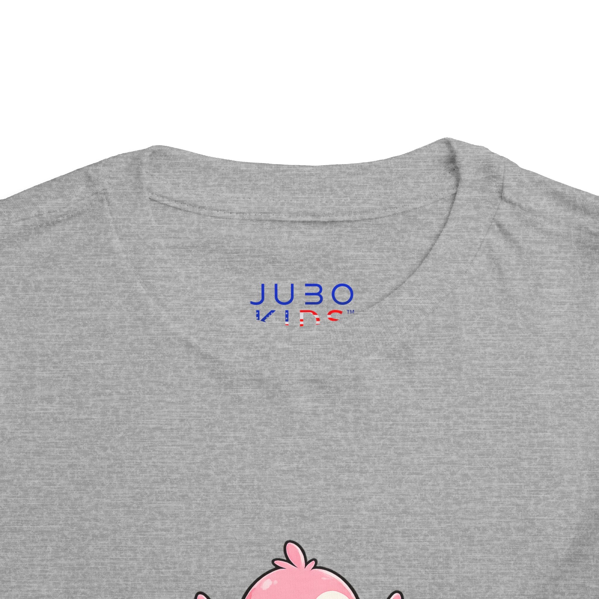 Toddler Tee — Cute Rainbow Baby Birds Graphic Shirt