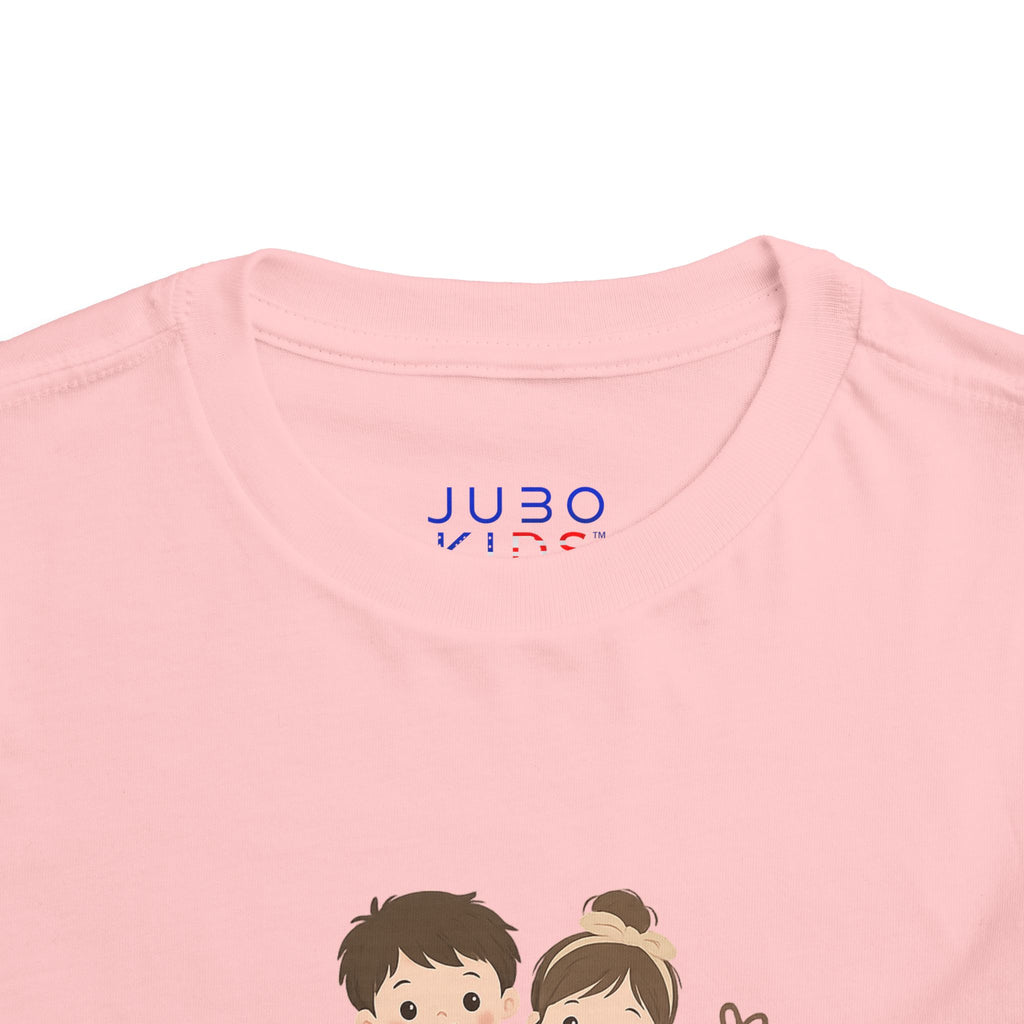 JOBO Kids Toddler Tee — Cute Cartoon Kids Graphic Shirt