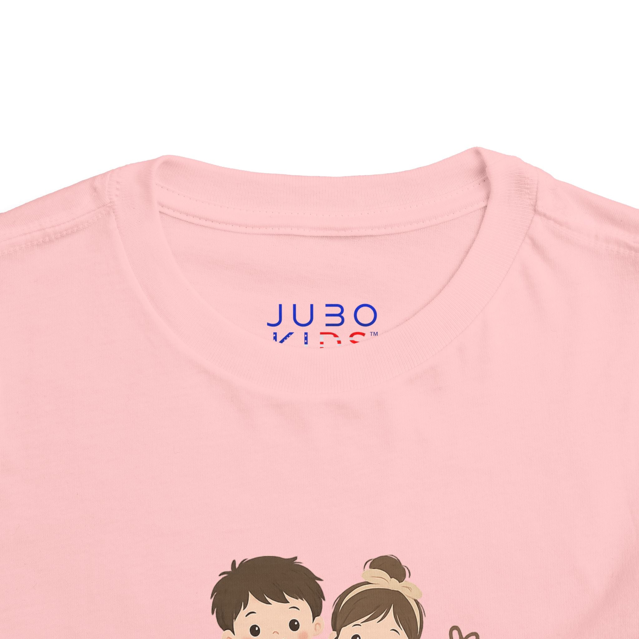 JOBO Kids Toddler Tee — Cute Cartoon Kids Graphic Shirt