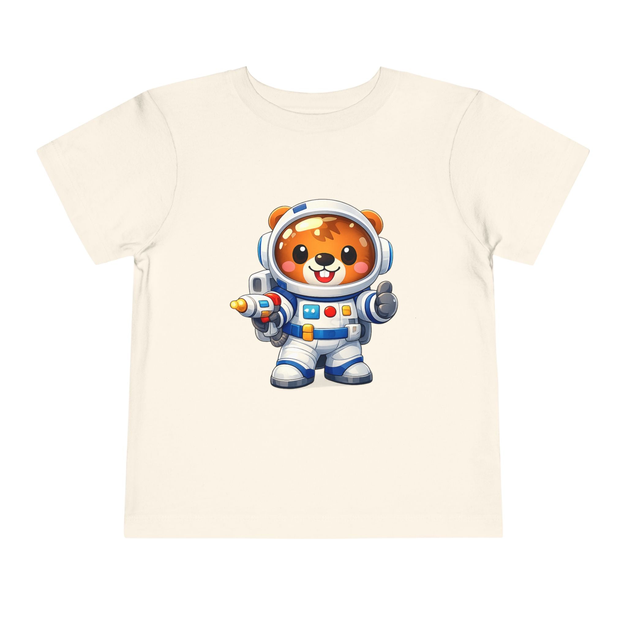 Toddler Astronaut Bear Tee — Cute Space Explorer Kids Shirt