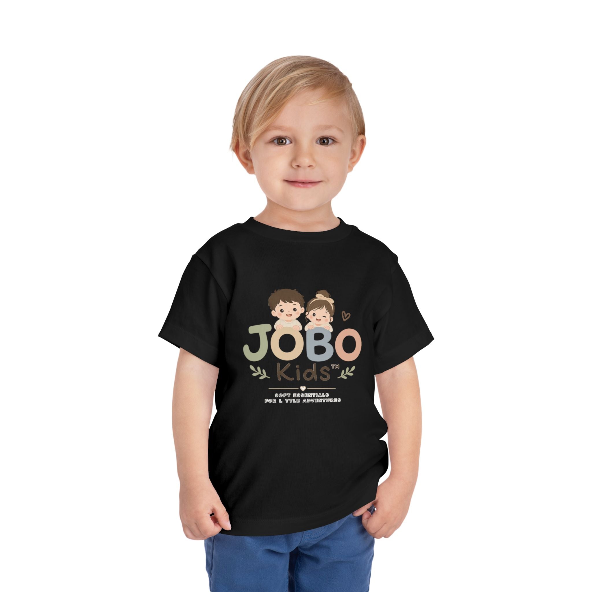 JOBO Kids Toddler Tee — Cute Cartoon Kids Graphic Shirt