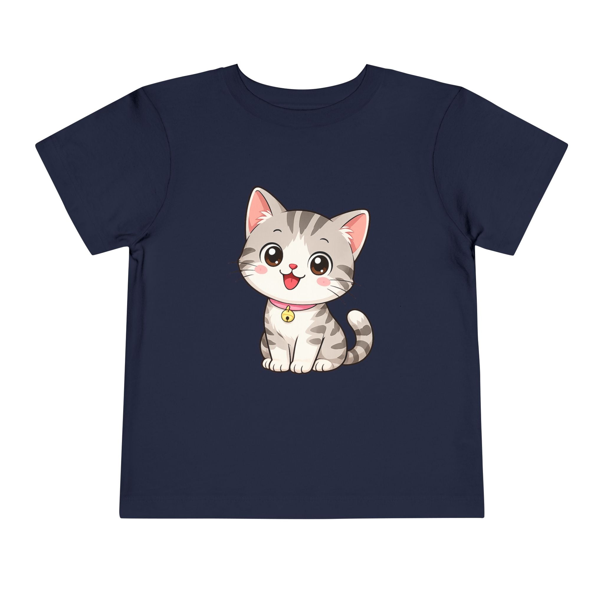 Kitten Toddler Tee — Adorable Cat Graphic Shirt for Kids