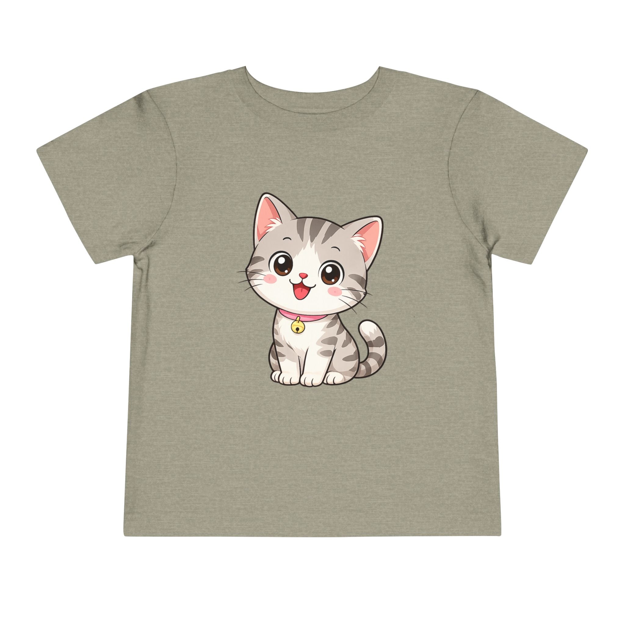 Kitten Toddler Tee — Adorable Cat Graphic Shirt for Kids