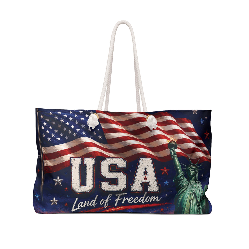 USA 'Land of Freedom' Weekender Bag