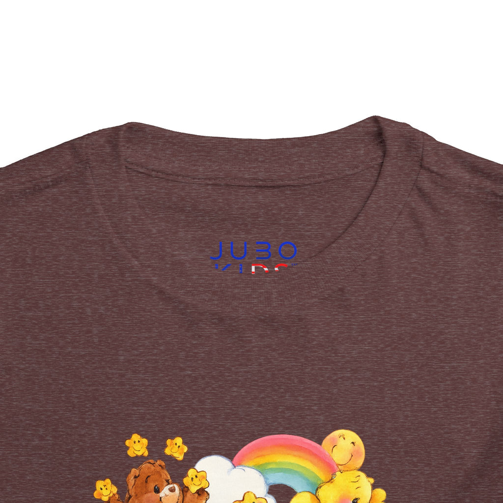 Bears Toddler Tee — Colorful Rainbow Character Graphic Shirt