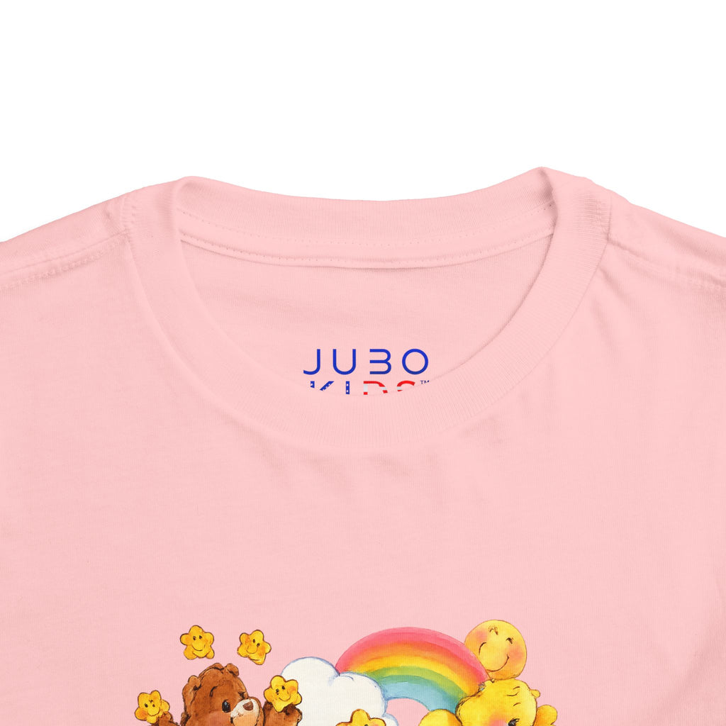 Bears Toddler Tee — Colorful Rainbow Character Graphic Shirt