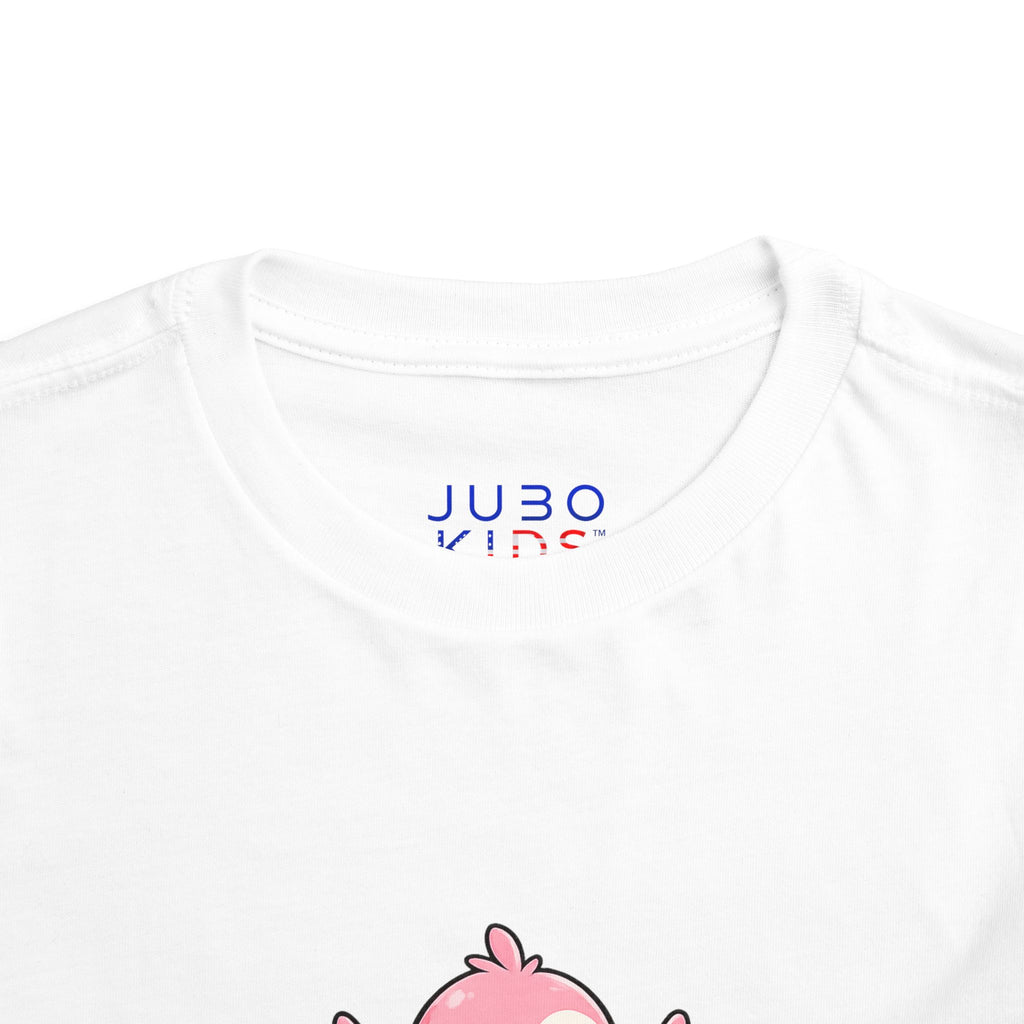 Toddler Tee — Cute Rainbow Baby Birds Graphic Shirt