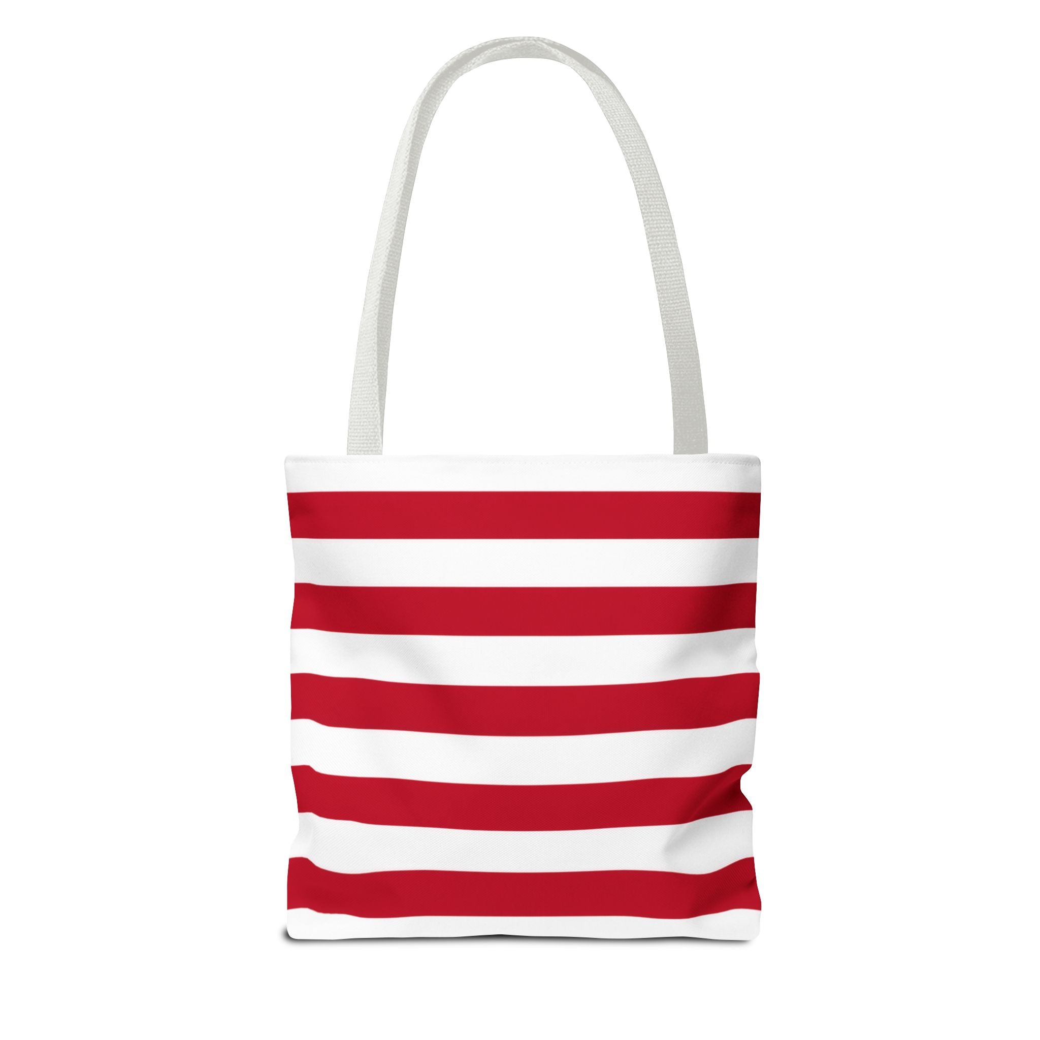 Stars & Stripes Canvas Tote Bag | American Flag Tote | Patriotic Cotton Shopping Bag | Reusable Beach Tote | USA Gift