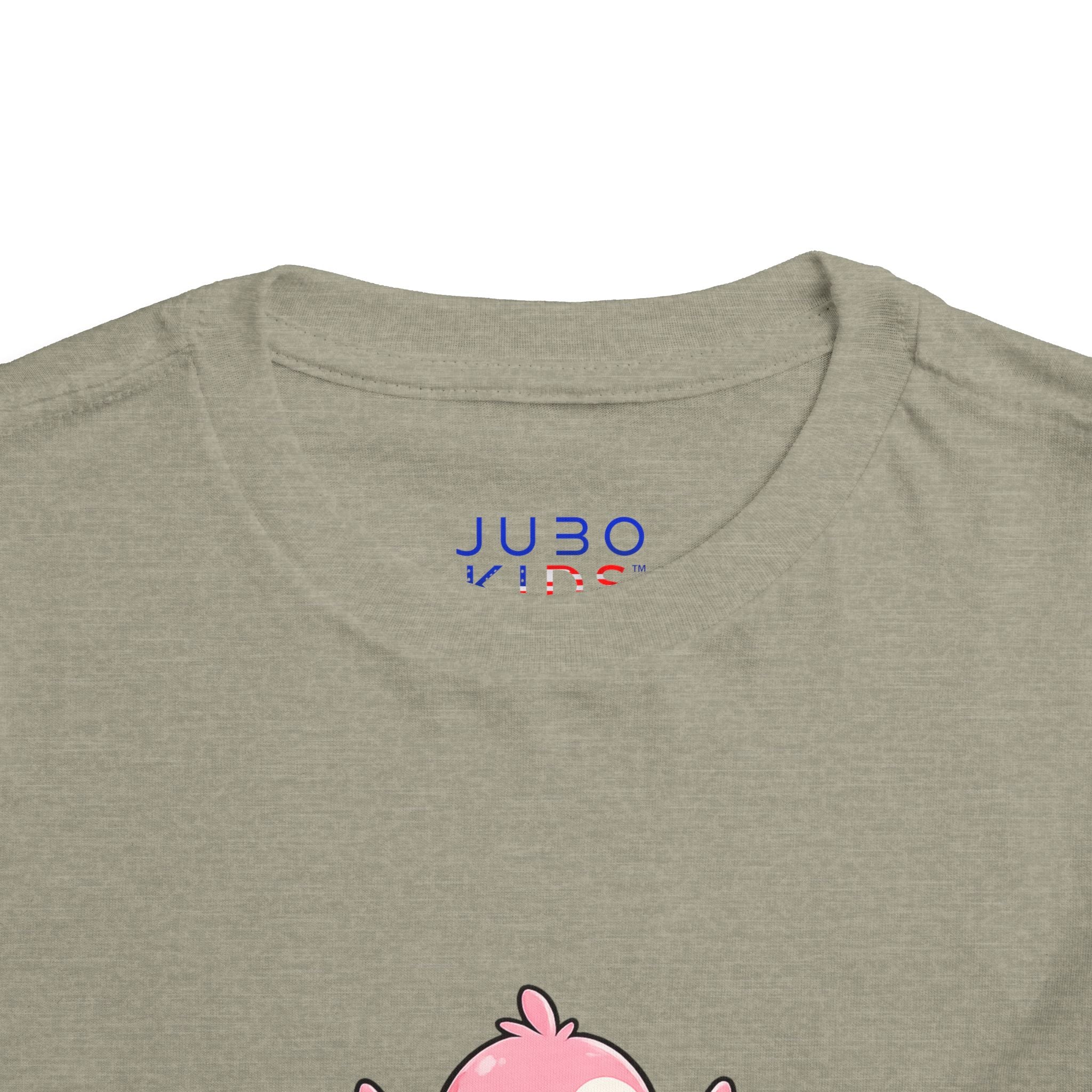 Toddler Tee — Cute Rainbow Baby Birds Graphic Shirt